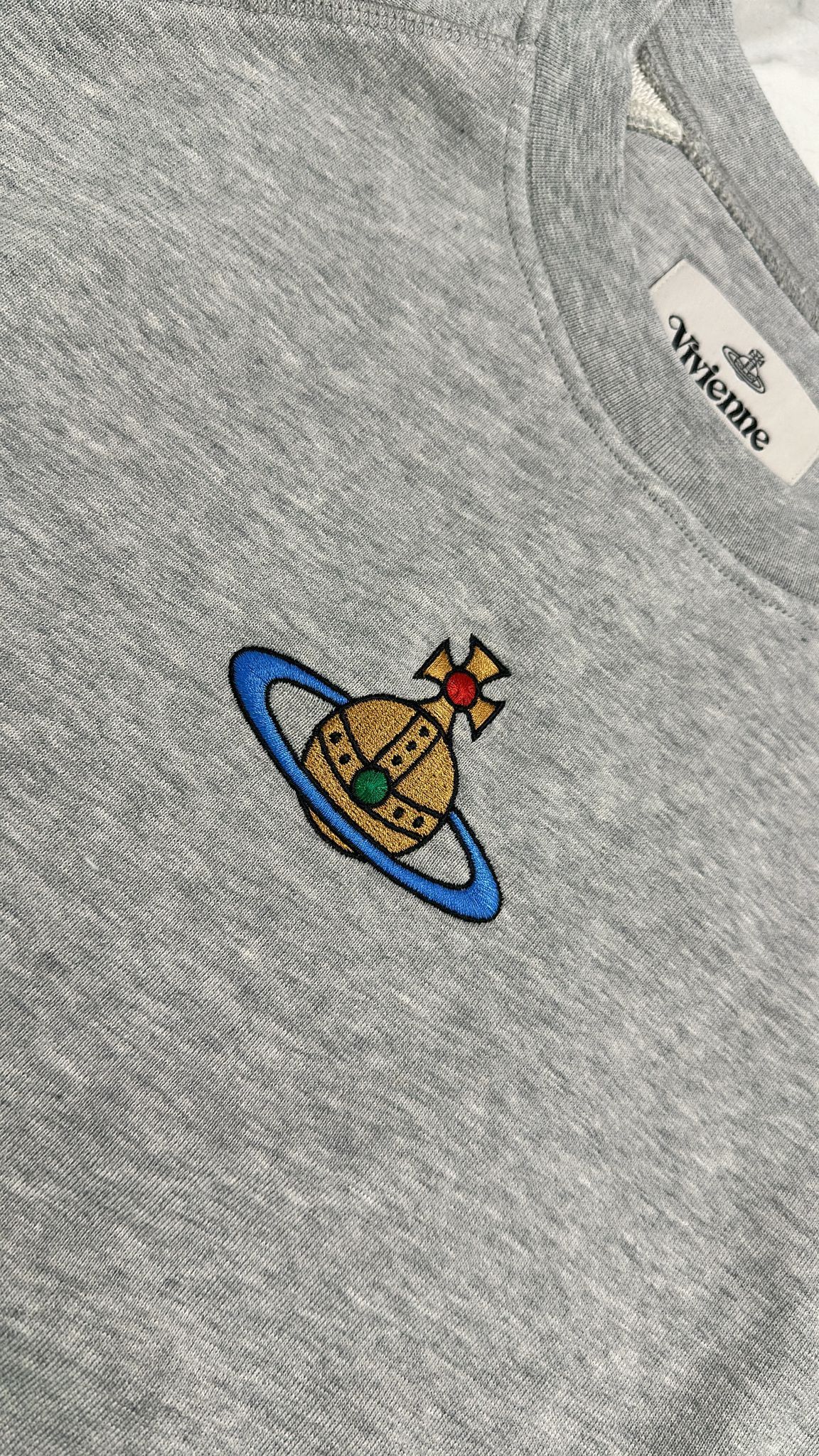 Vivienne Westwood Vivienne Westwood Raglan Sweatshirt Grey Medium Size US M / EU 48-50 / 2 - 2 Thumbnail