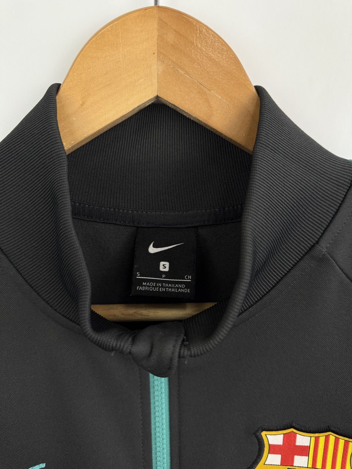 Nike 🇪🇸 19/20 F. C. Barcelona Nike Soccer Zip Jacket Jersey Retro Size US S / EU 44-46 / 1 - 7 Thumbnail