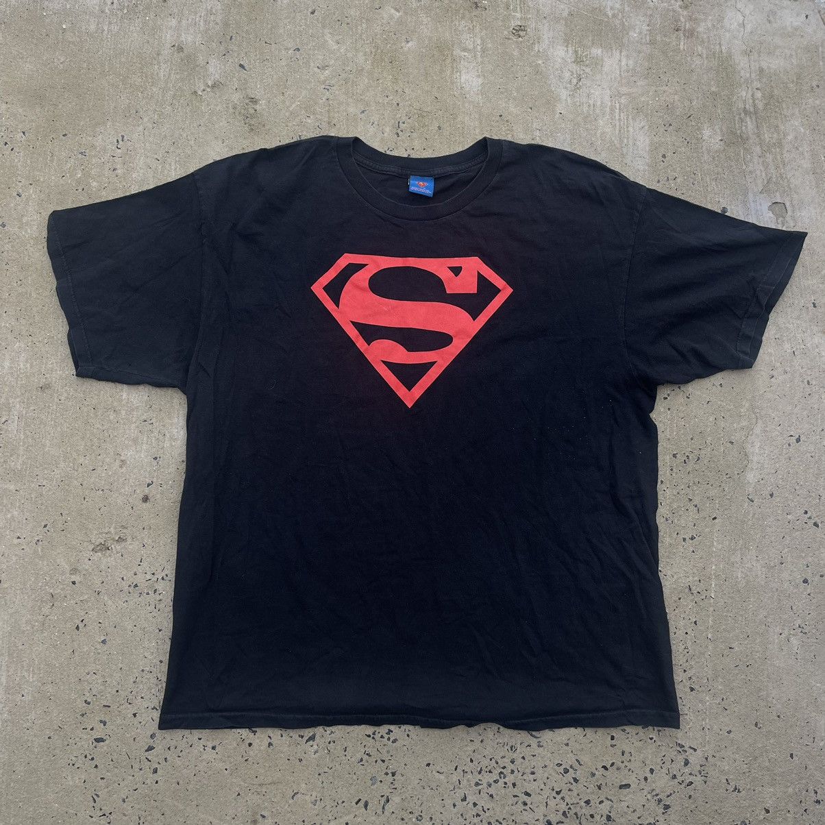 DC Comics Vintage 2013 SUPERMAN “BIG S” LOGO Shirt Size US XXL / EU 58 / 5 - 1 Thumbnail