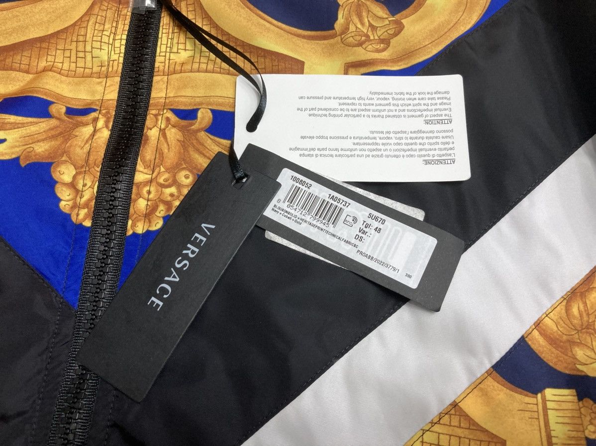 Versace Versace Mens Mainline Baroque Jacket Size 48 Size US M / EU 48-50 / 2 - 6 Thumbnail