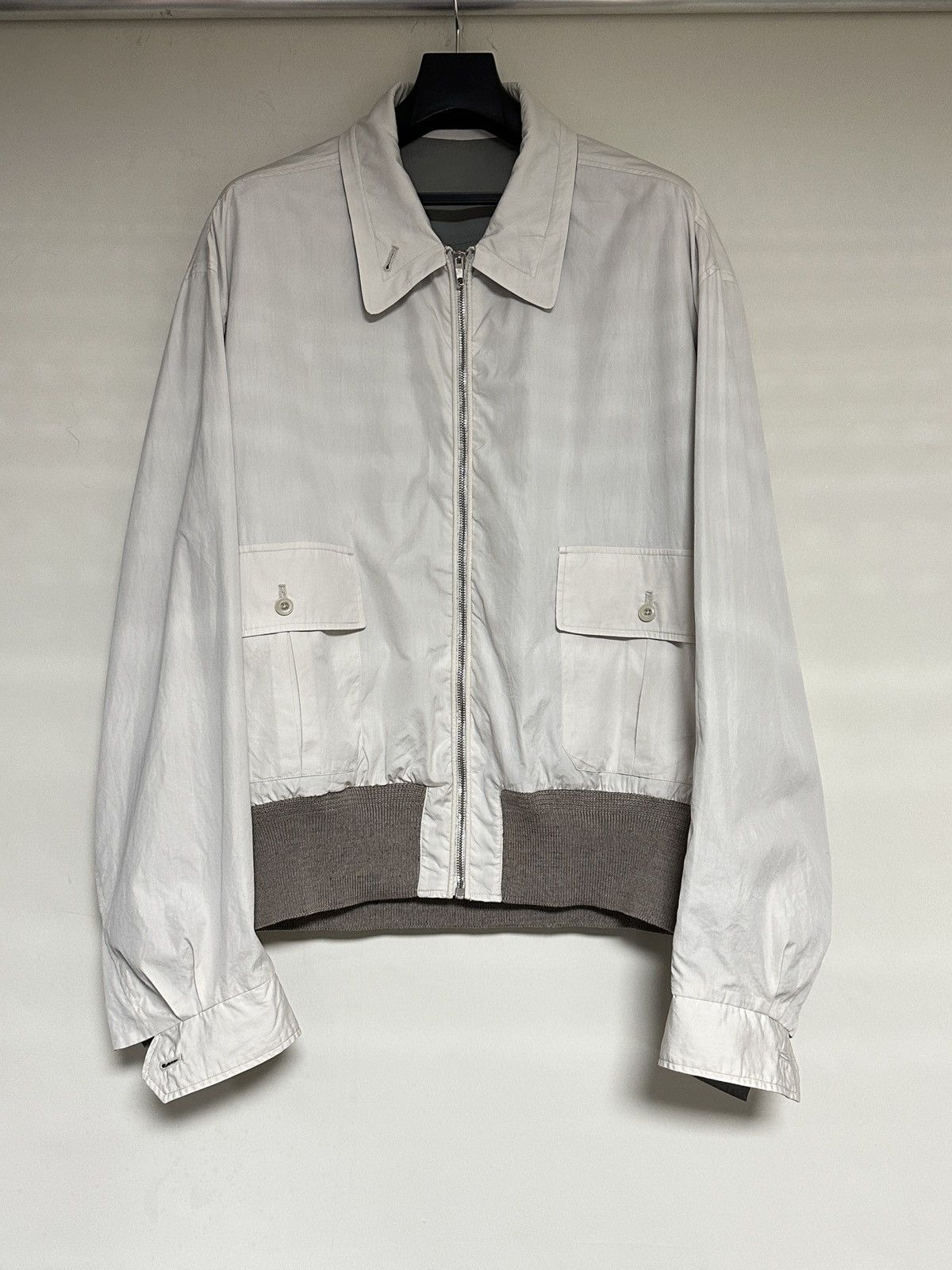 Lemaire LEMAIRE 20SS Reversible Cotton ivory Bomber blouson Jacket Size US M / EU 48-50 / 2 - 3 Thumbnail