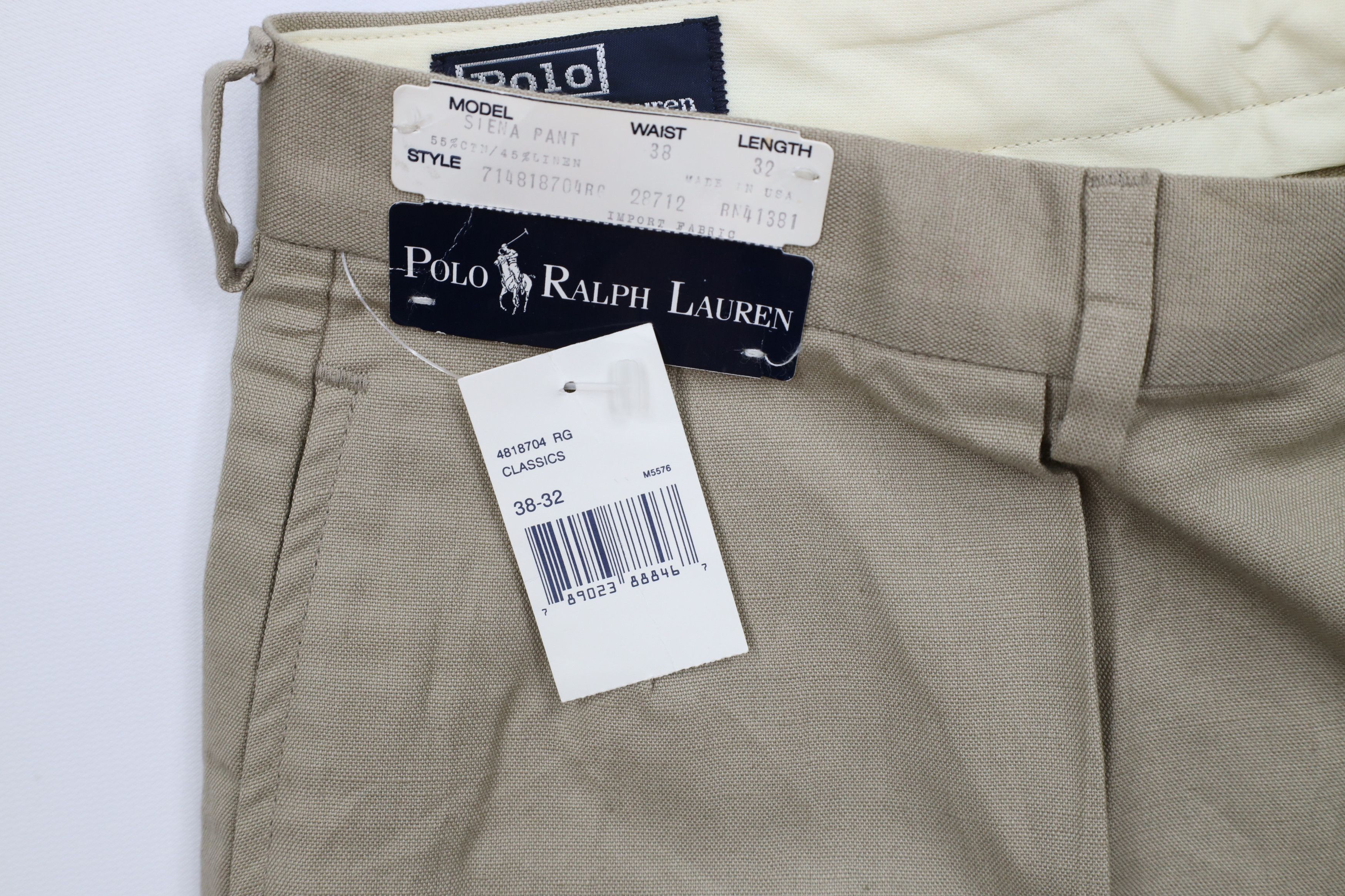 Ralph Lauren × Vintage Deadstock Vintage 80s 90s Ralph Lauren Wide Leg Pants USA Size US 38 / EU 54 - 6 Thumbnail