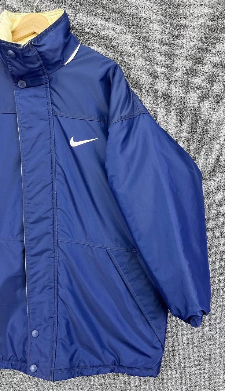 Nike × Vintage Vintage 90s Nike Spellout Jacket Size US L / EU 52-54 / 3 - 4 Thumbnail