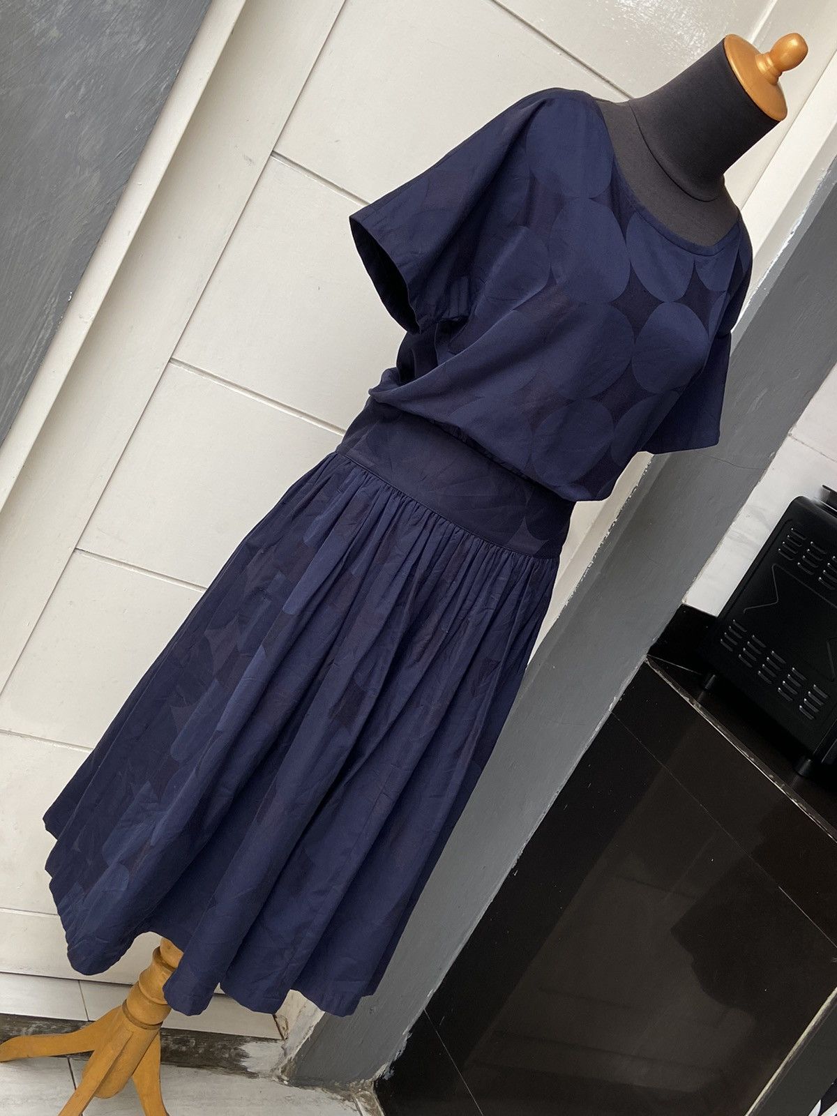 Yohji Yamamoto Y’S BIS LIMI Midi Dress Size US S / EU 44-46 / 1 - 8 Thumbnail