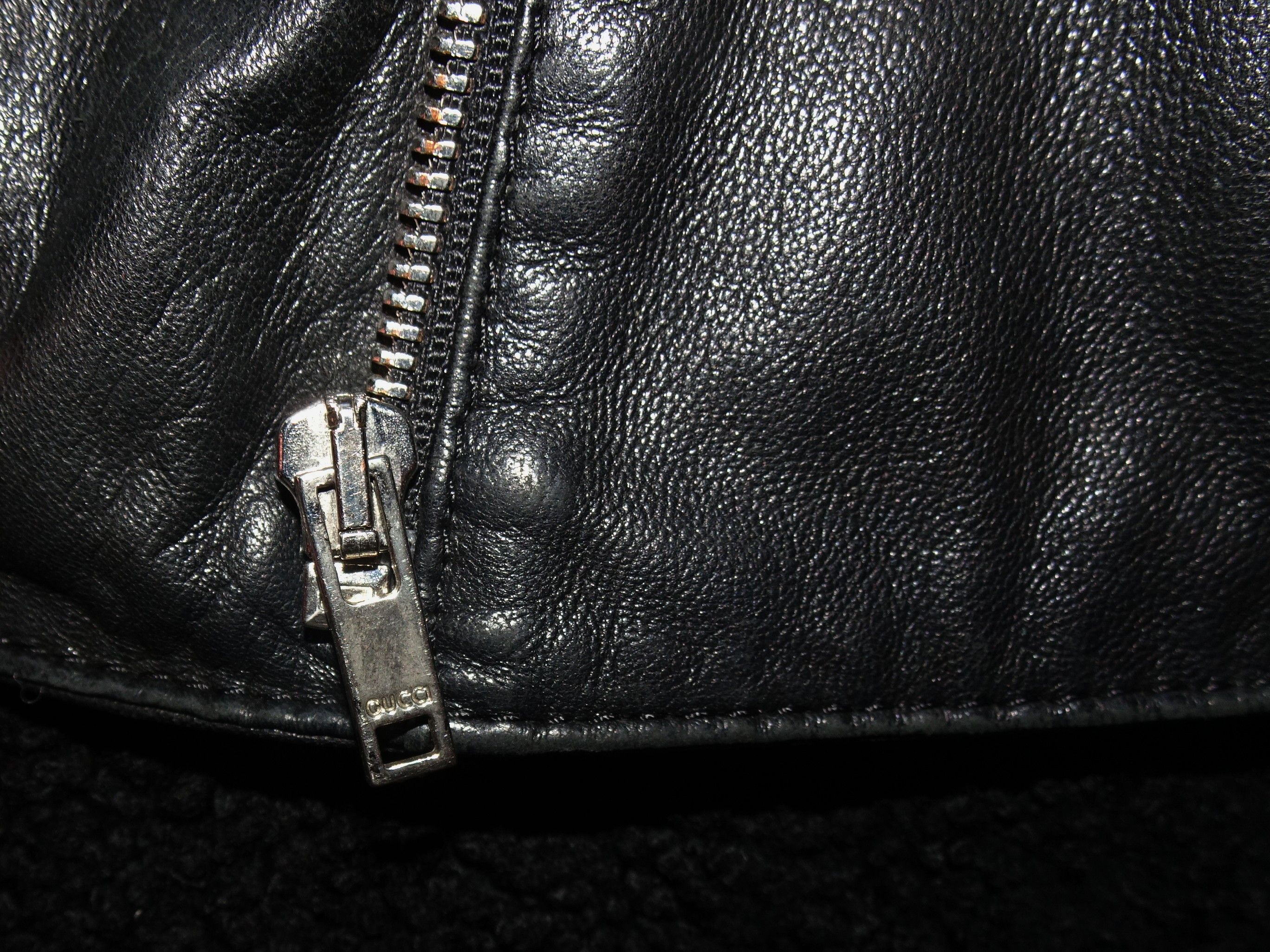Gucci GUCCI TOM FORD ERA BIKER LAMBSKIN FUR JACKET Size S / US 4 / IT 40 - 9 Thumbnail