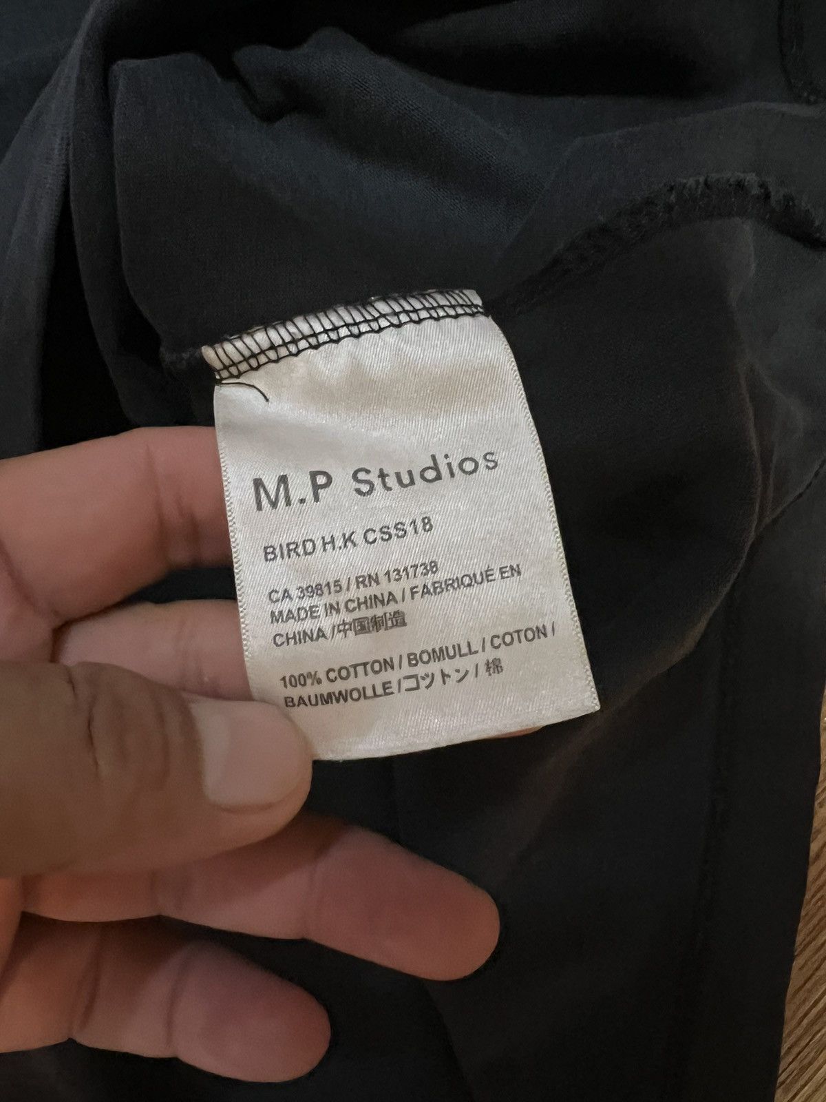 Designer × Japanese Brand M.P Studios rare item Size US XL / EU 56 / 4 - 5 Thumbnail