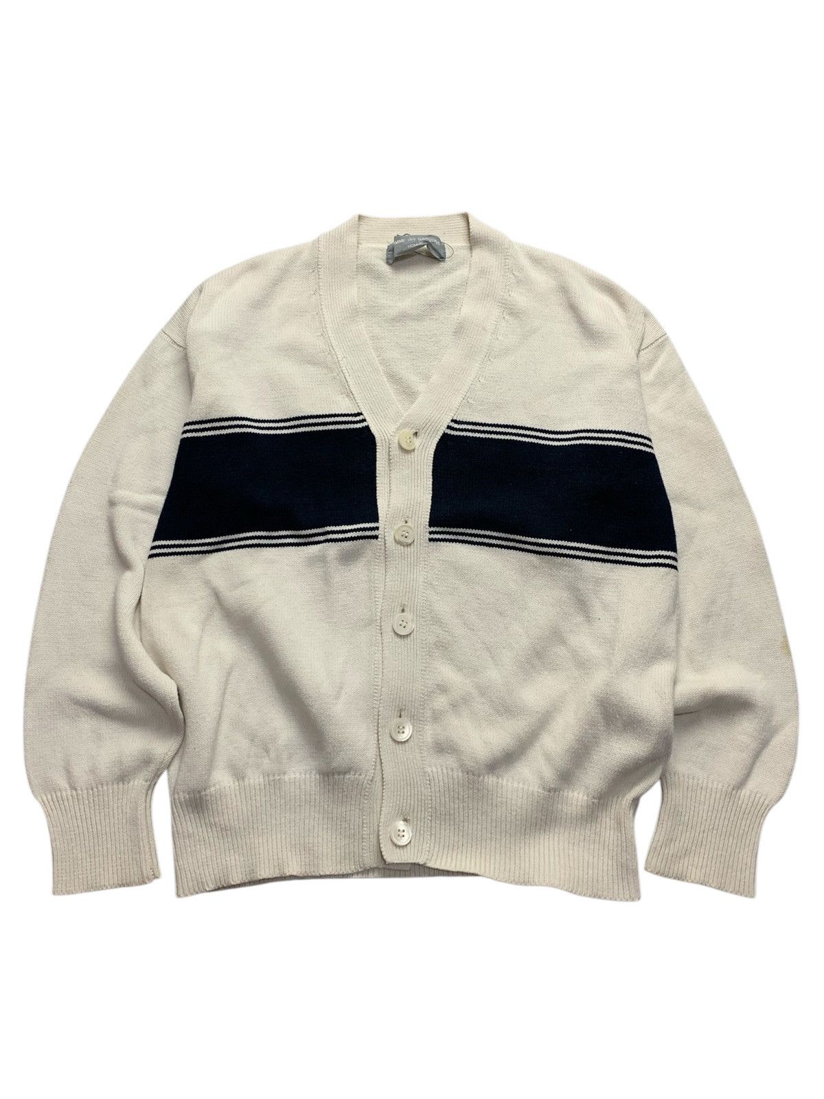 Comme des Garcons 🐍SOLD🐍Vintage COMME des GARCONS Homme Cardigan Size US M / EU 48-50 / 2 - 1 Thumbnail