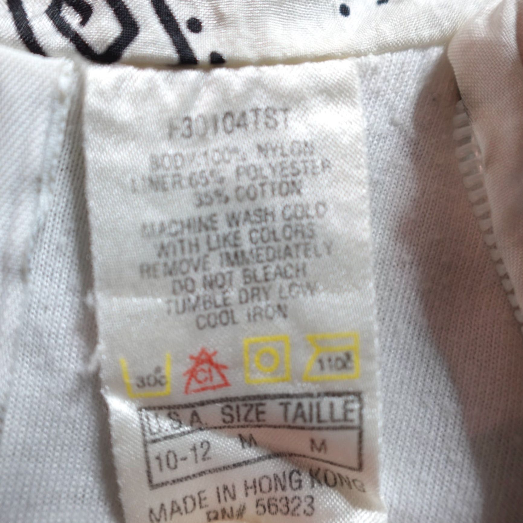Nike VINTAGE Nike Womens Jacket M White Nylon Geometric Windbreaker 90s Women Mens? Size M / US 6-8 / IT 42-44 - 4 Thumbnail