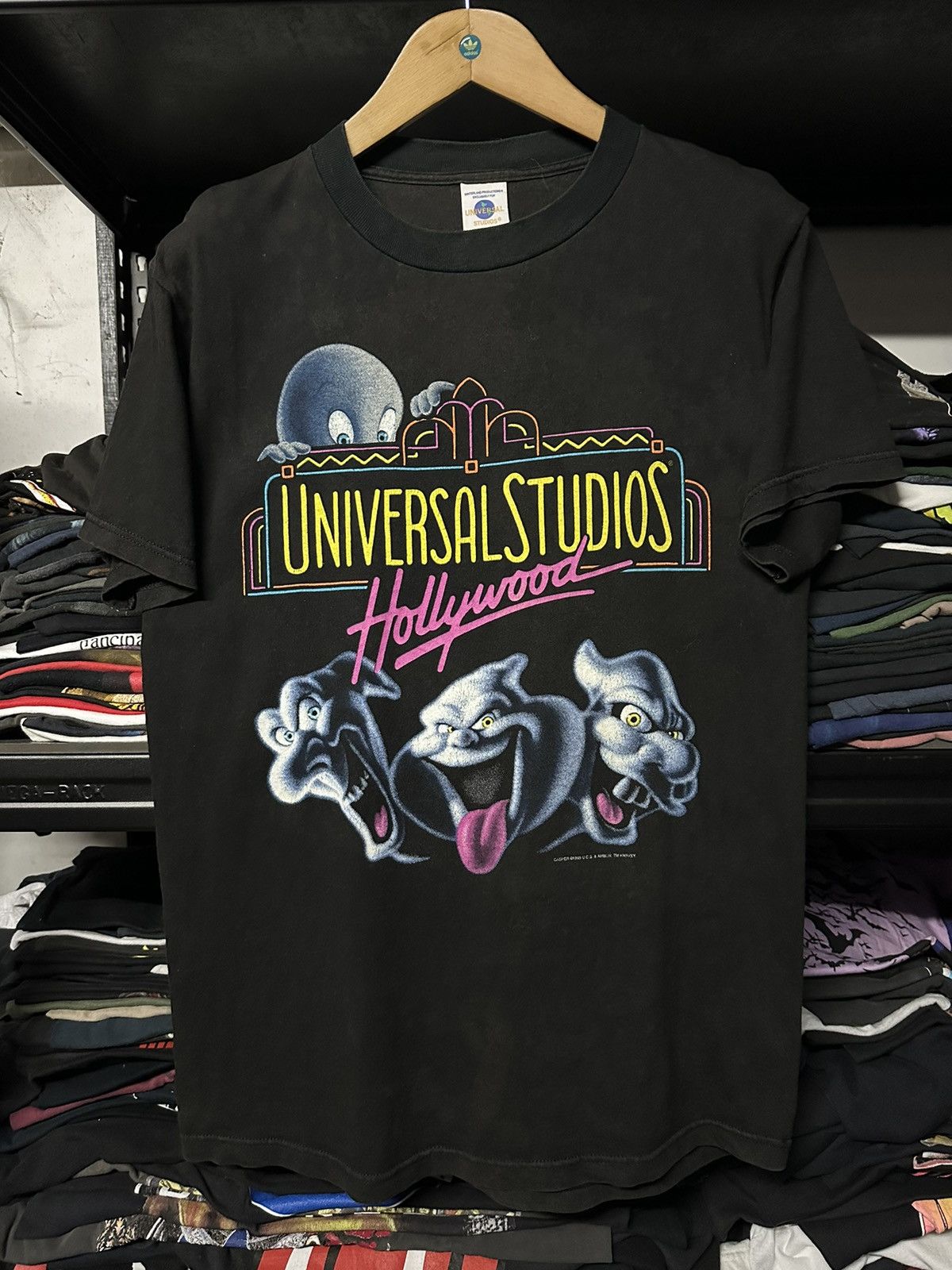 Disney Vintage 90s Casper Universal Studios Sun Faded Tee Size US M / EU 48-50 / 2 - 1 Thumbnail