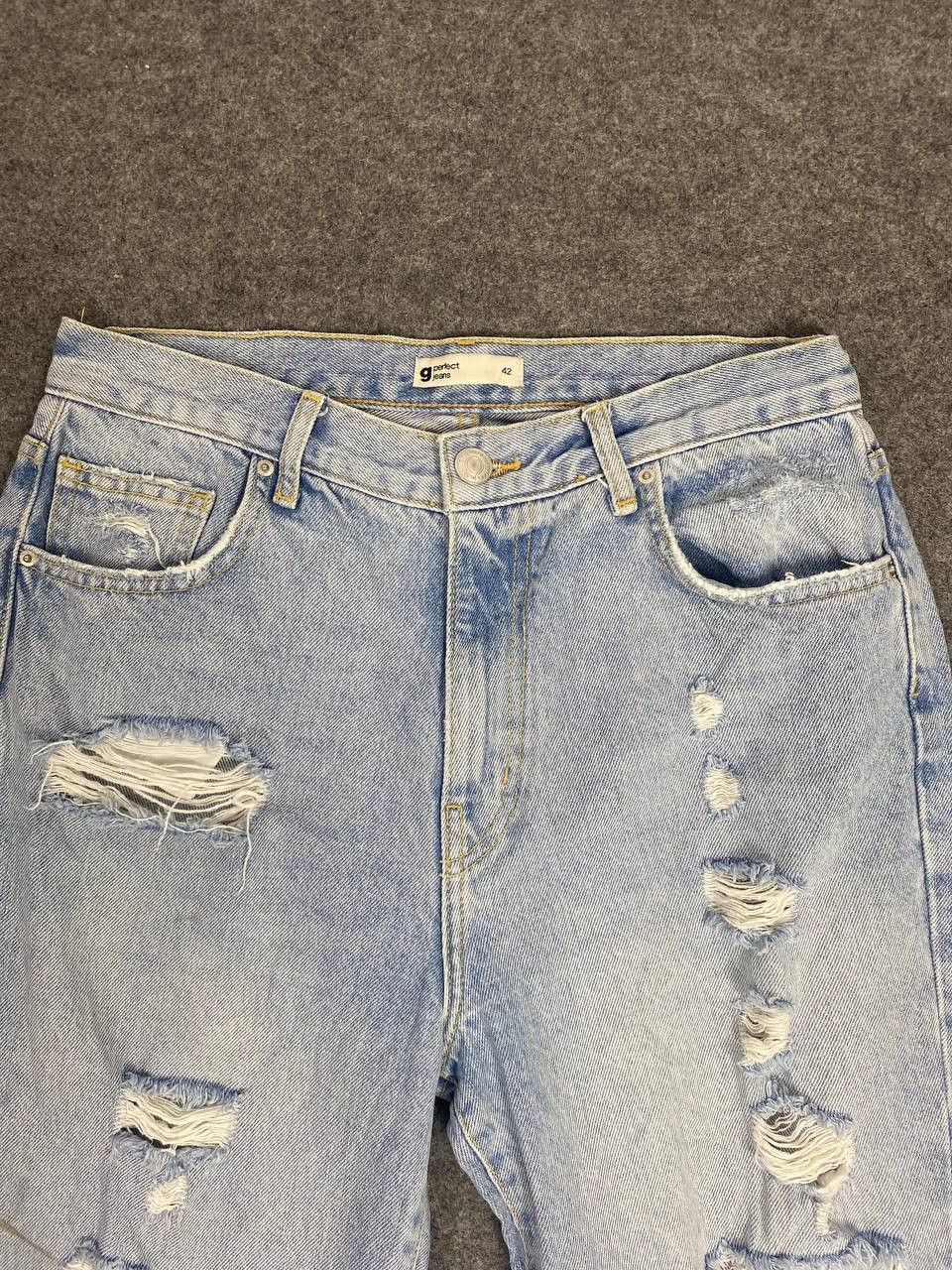 Other gina tricot distressed denim nice design Size US 32 / EU 48 - 8 Thumbnail