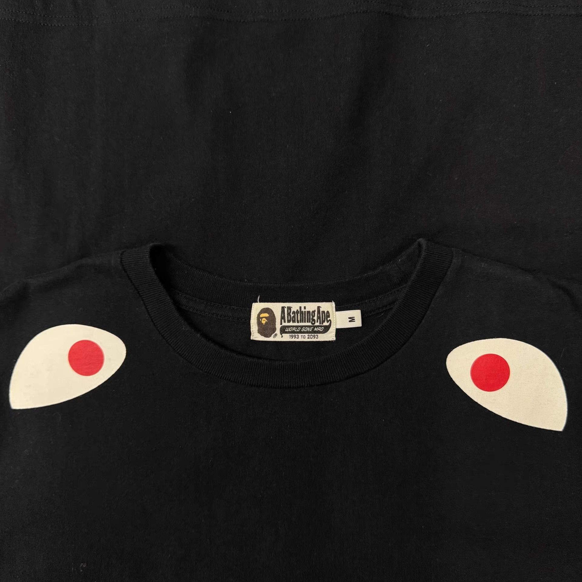 Bape BAPE Black Shark Mouth Long Sleeve Base Layer Q10 Size US M / EU 48-50 / 2 - 2 Thumbnail
