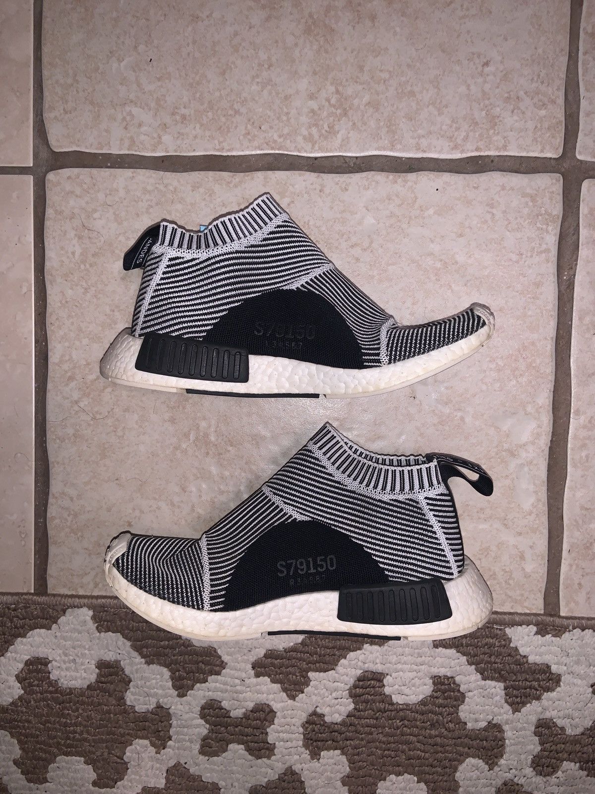 Adidas Men’s Adidas NMD CS1 Primeknit “Core Black” - Size 7 Size US 7 / EU 40 - 2 Thumbnail