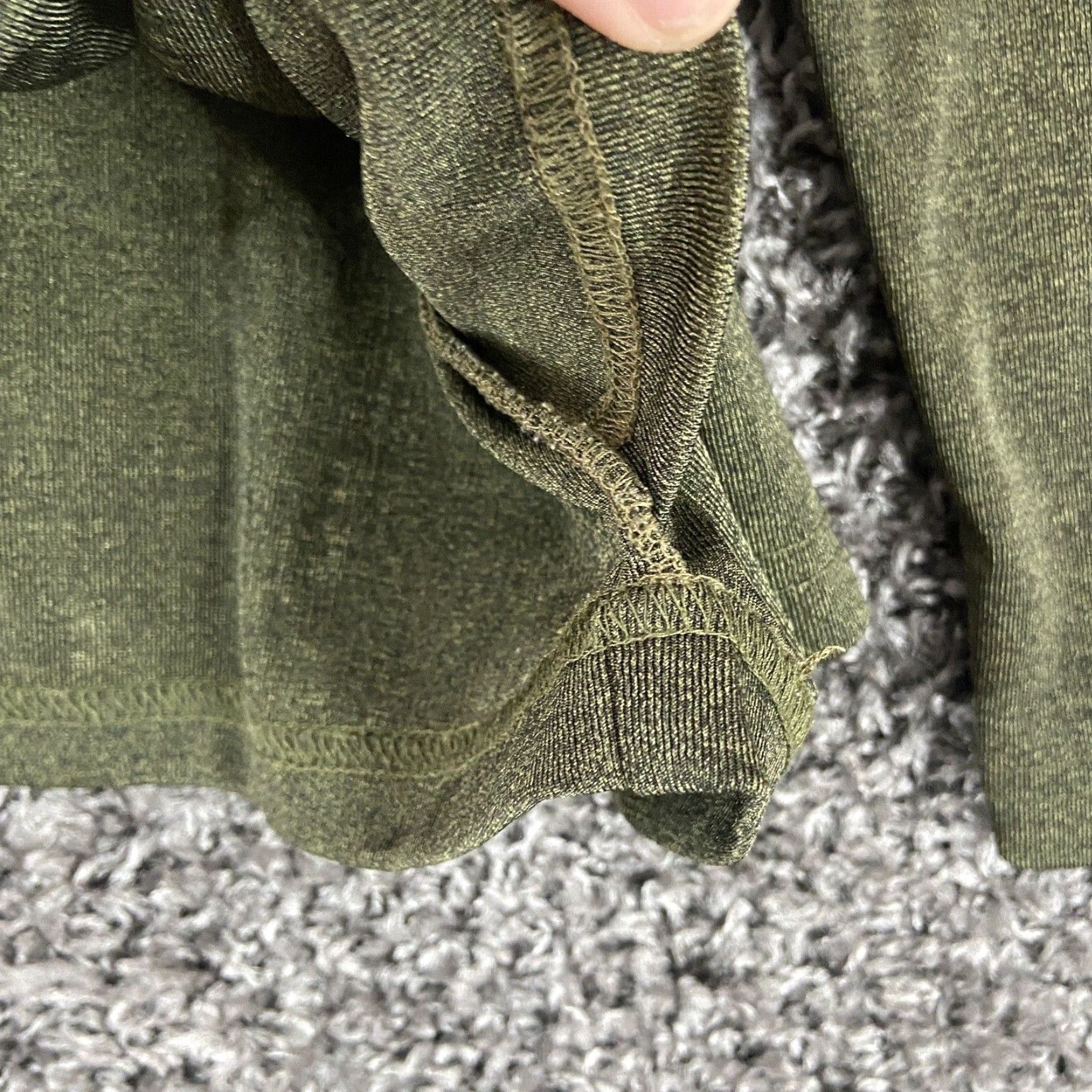 Vintage VINTAGE? Notations Blouse Women L Green Long Sleeve Made In USA Size L / US 10 / IT 46 - 4 Thumbnail