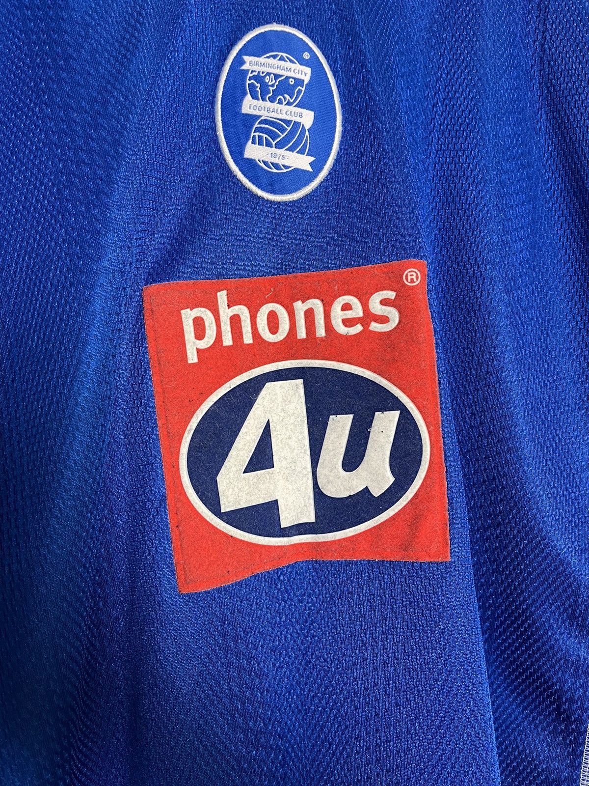 Le Coq Sportif 🔥 VINTAGE 2001 BIRMINGHAM CITY SOCCER JERSEY Size US L / EU 52-54 / 3 - 2 Thumbnail