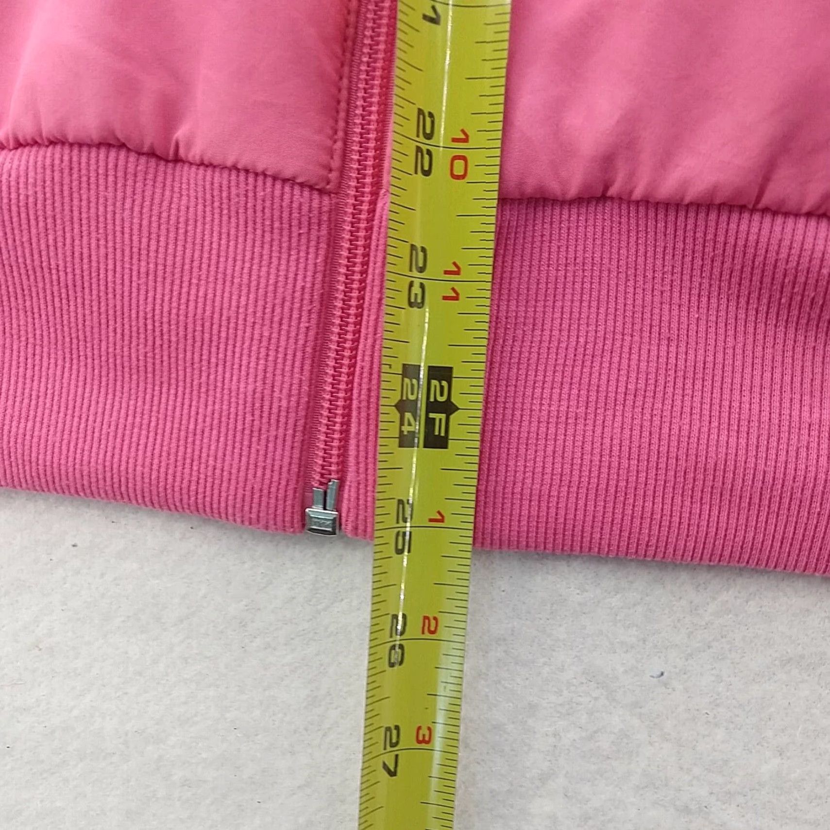 Nike VINTAGE Nike Windbreaker Womens L Pink Check 90s Full Zip Athletic Track Jacket Size L / US 10 / IT 46 - 5 Thumbnail