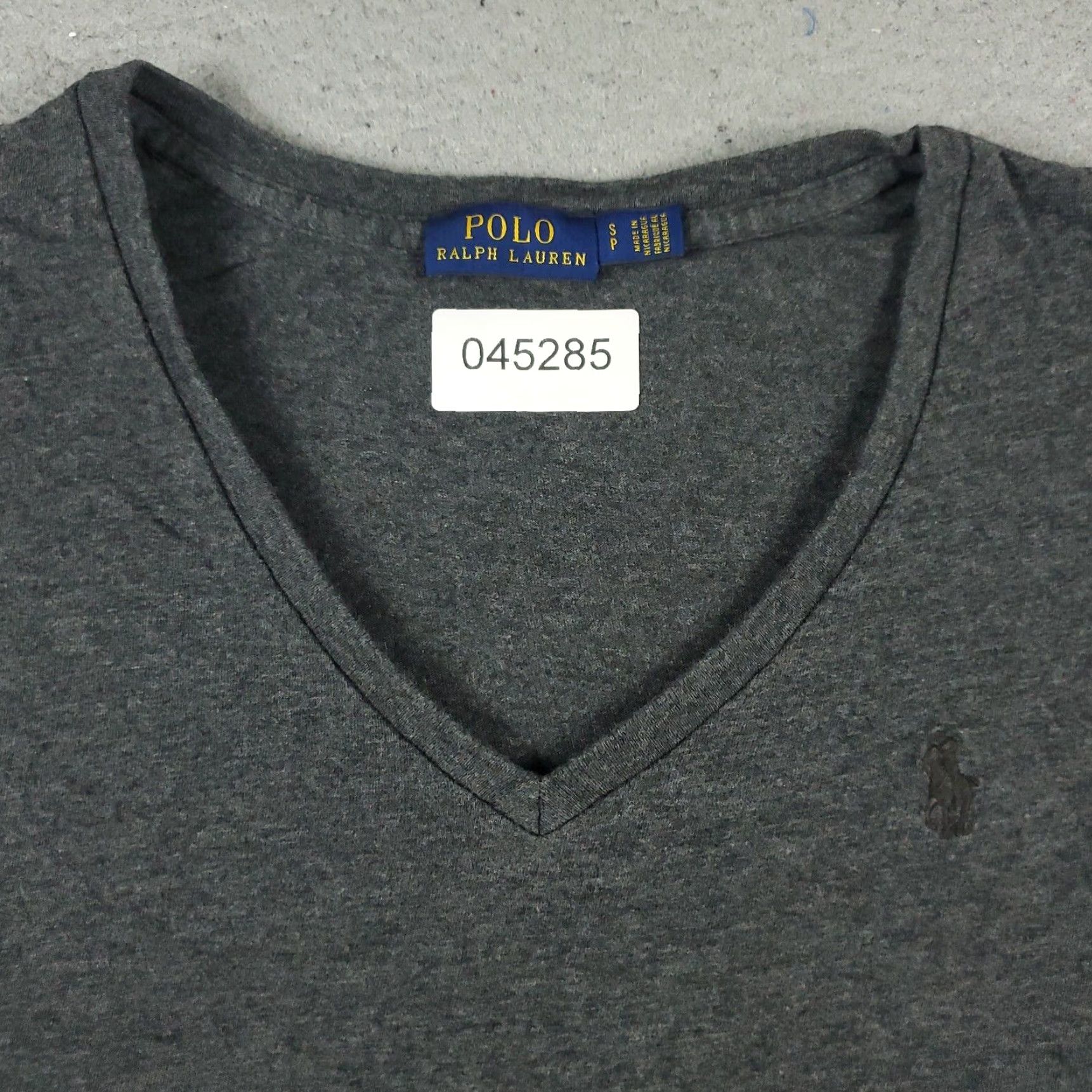 Ralph Lauren Lauren Ralph Lauren Gray Casual T-Shirt Womens Size Small Short Sleeve Classic Size S / US 4 / IT 40 - 3 Thumbnail