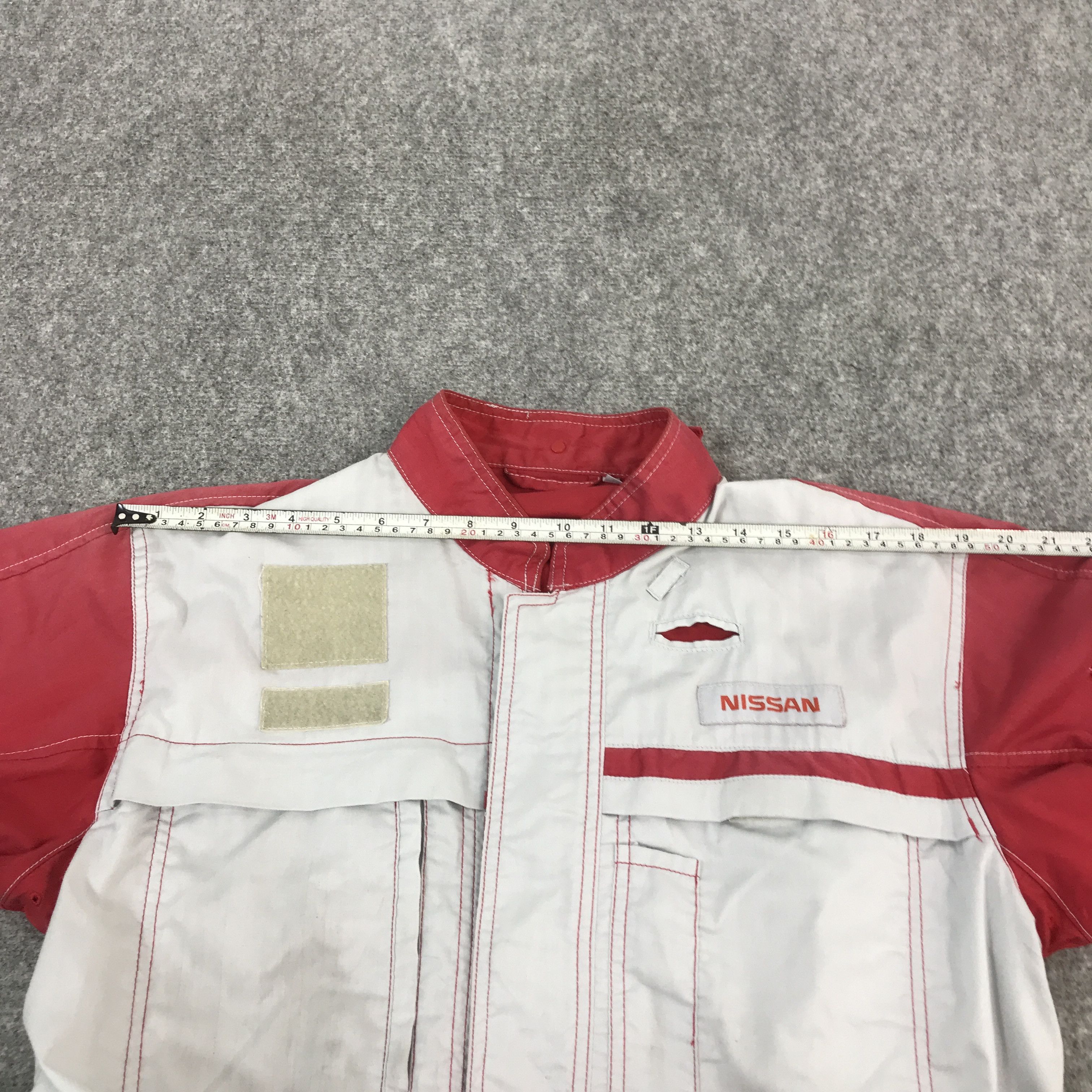 Japanese Brand Vintage Nissan Racing Coverall Japanese jacket Size US L / EU 52-54 / 3 - 12 Thumbnail