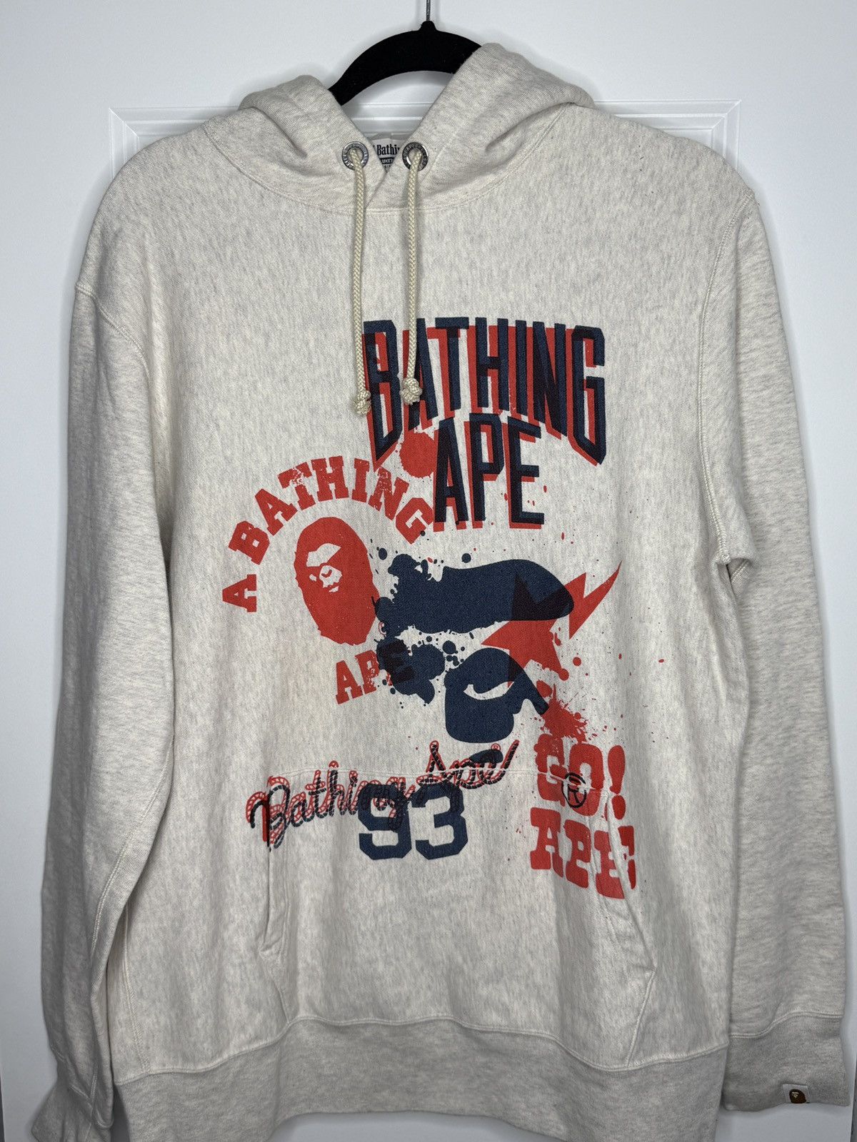 Bape Bape Pullover Hoodie Size US XL / EU 56 / 4 - 2 Thumbnail