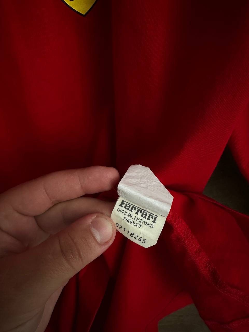 Ferrari × Vintage Vintage Ferrari Racing Red Formula Uno T-Shirt Size US XL / EU 56 / 4 - 7 Thumbnail