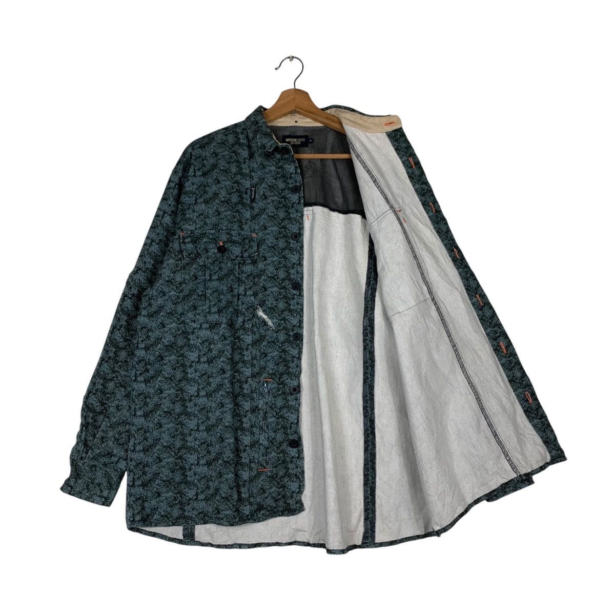 Japanese Brand MICHIKO LONDON Oversized Flannel Shirt Jacket #1375-C62 Size US M / EU 48-50 / 2 - 9 Thumbnail