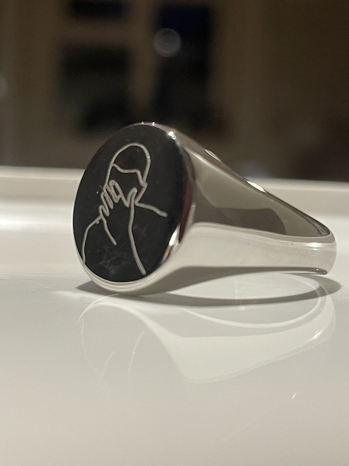 Frank Ocean Frank ocean blonde ring Size ONE SIZE - 2 Thumbnail