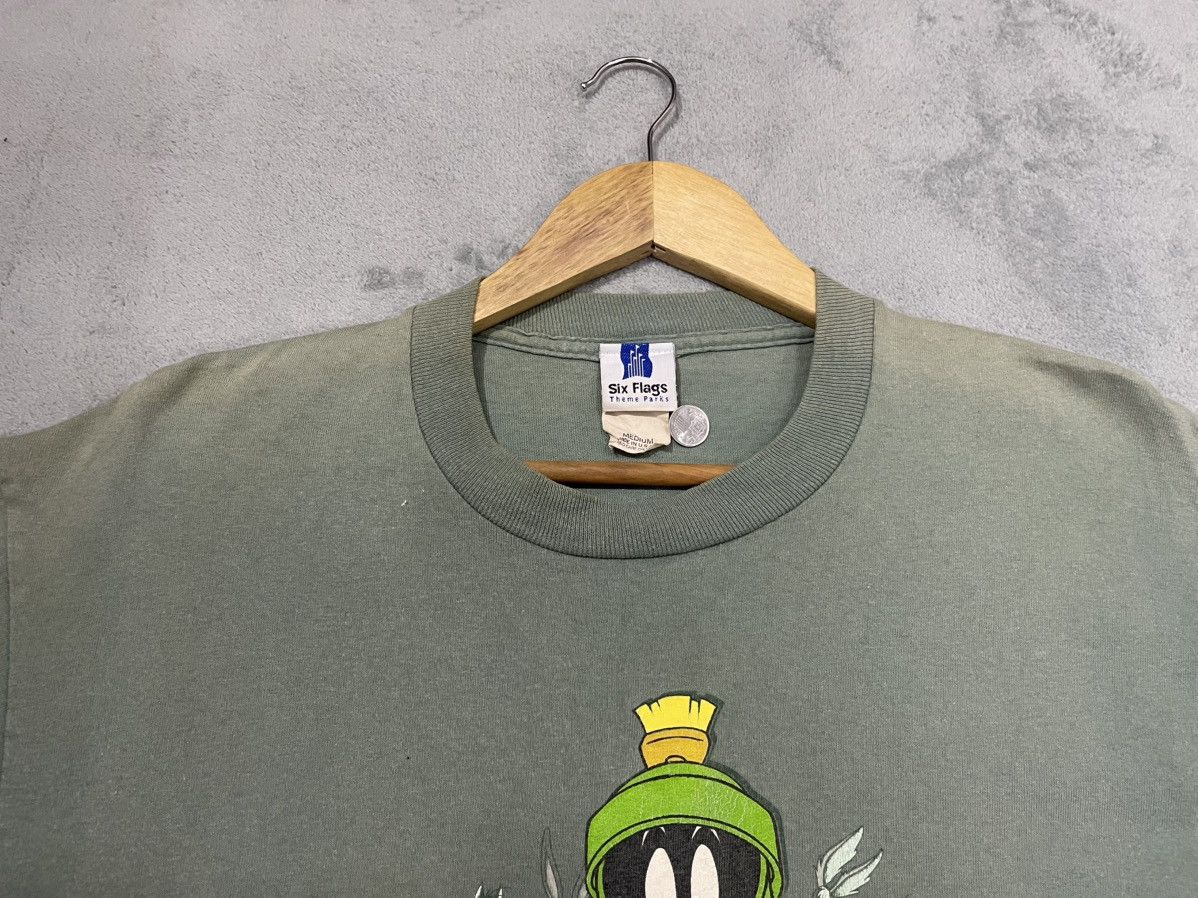 Cartoon Network × Vintage × Warner Bros VINTAGE ‘90 Marvin The Martian Tshirt(faded) Size US M / EU 48-50 / 2 - 7 Thumbnail