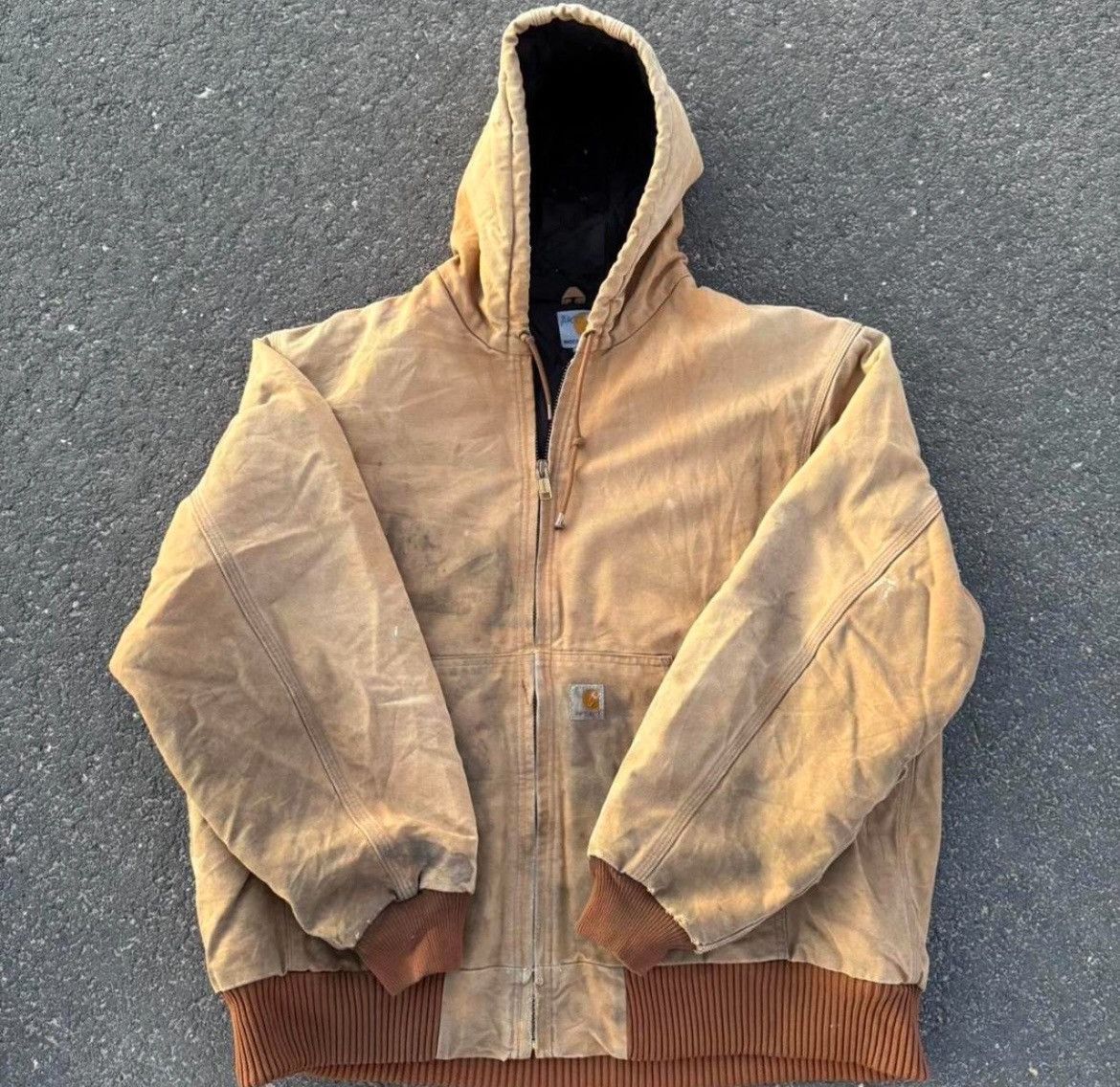 Carhartt × Vintage Tan faded carhartt jacket Size US XL / EU 56 / 4 - 1 Thumbnail
