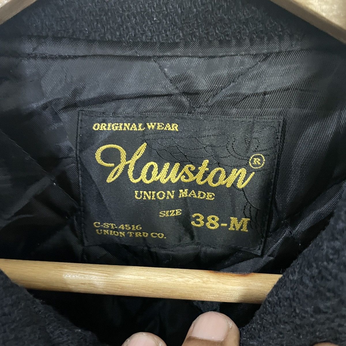 Japanese Brand Vintage Houston Union Made Wool Jacket Size US M / EU 48-50 / 2 - 6 Thumbnail