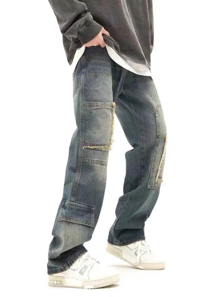 Designer × Japanese Brand Vintage Hip Hop Street Loose Casual Pants Size US 32 / EU 48 - 2 Thumbnail