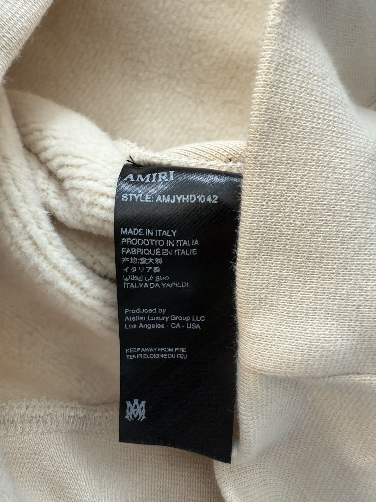 Amiri Birch Oversized Hoodie Size US XXL / EU 58 / 5 - 11 Thumbnail