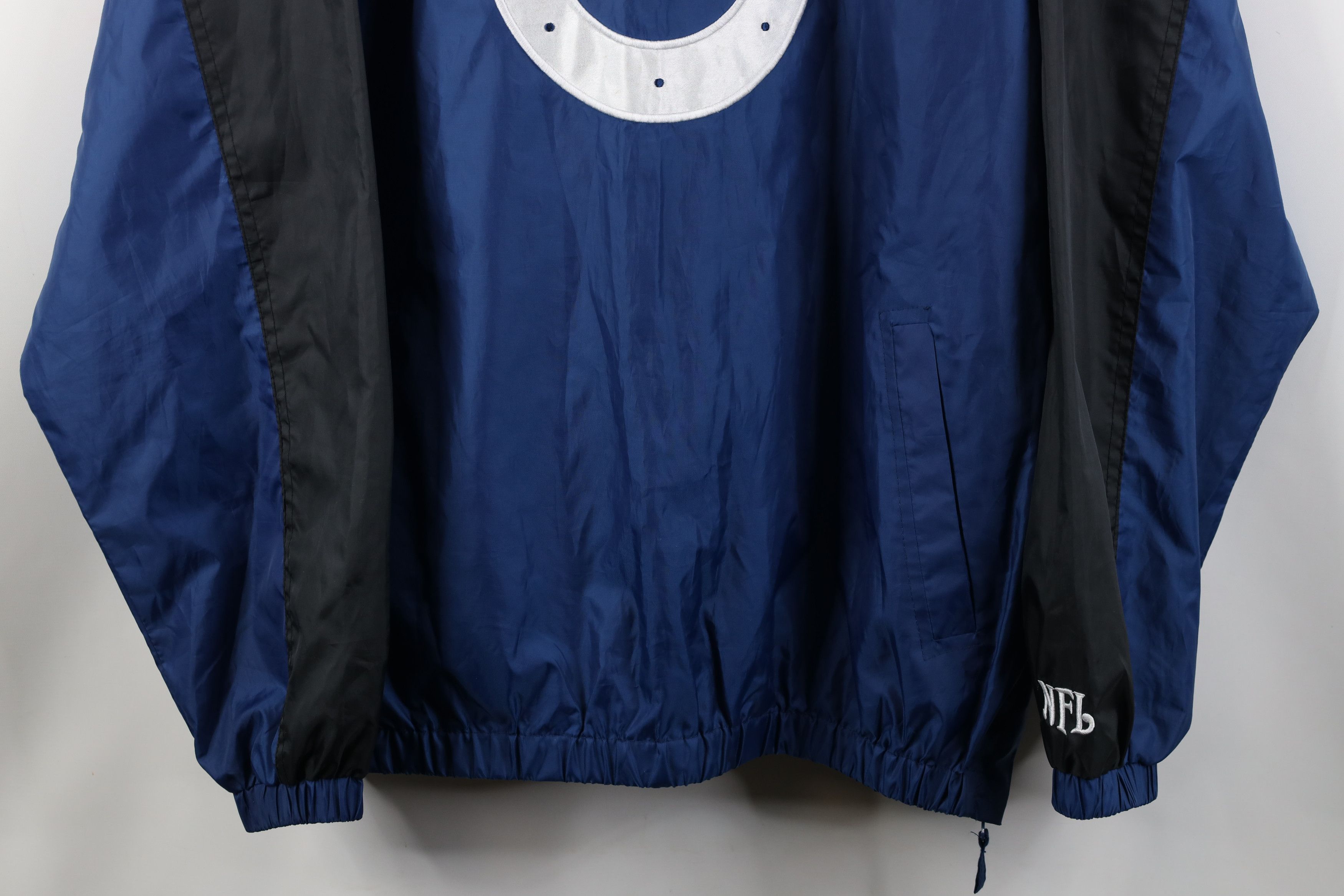 Vintage Vintage 90s Y2K NFL Indianapolis Colts Pullover Jacket Size US L / EU 52-54 / 3 - 3 Thumbnail