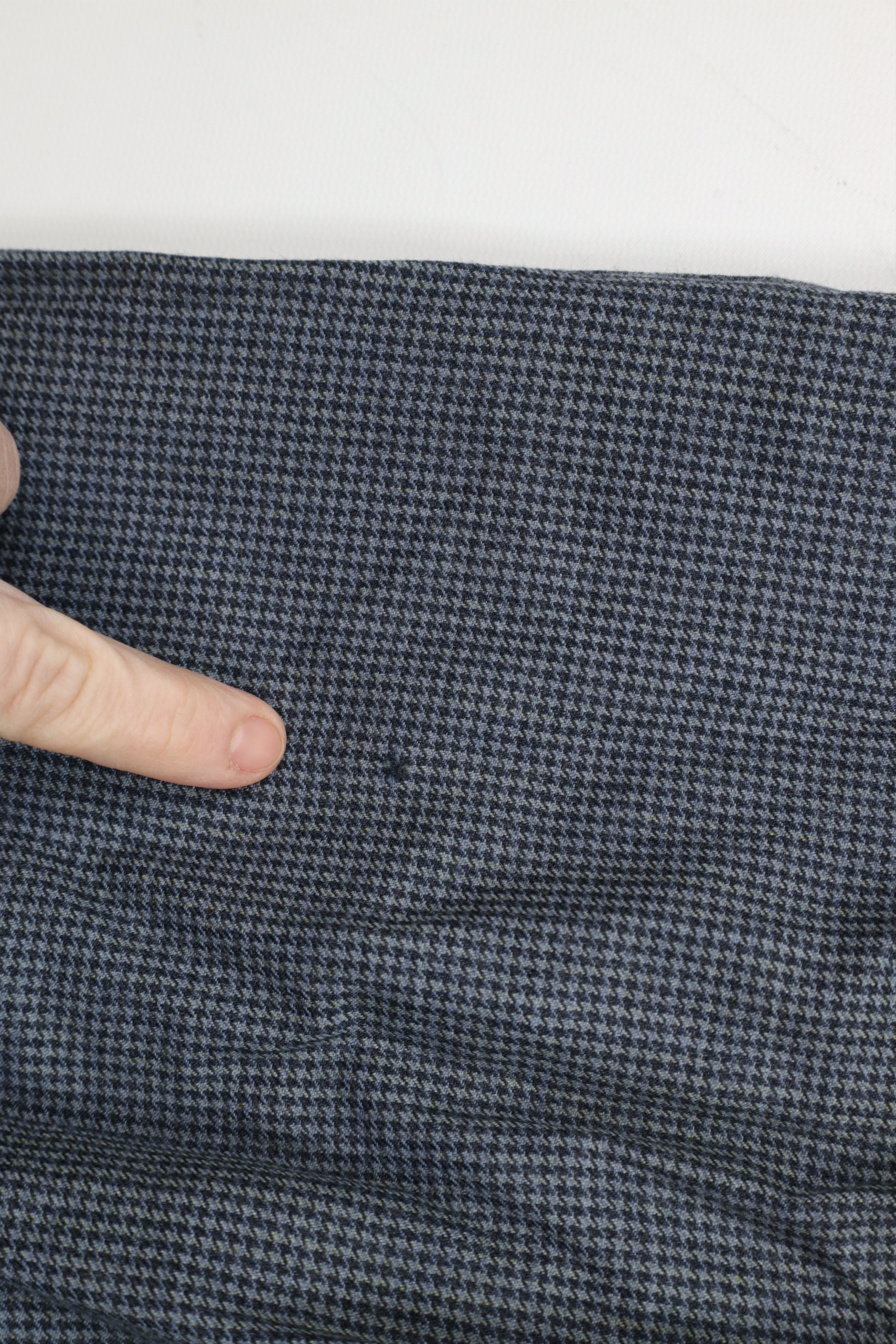 Vintage Vintage 70s Streetwear Wool Houndstooth Wide Leg Pants USA Size US 38 / EU 54 - 5 Thumbnail