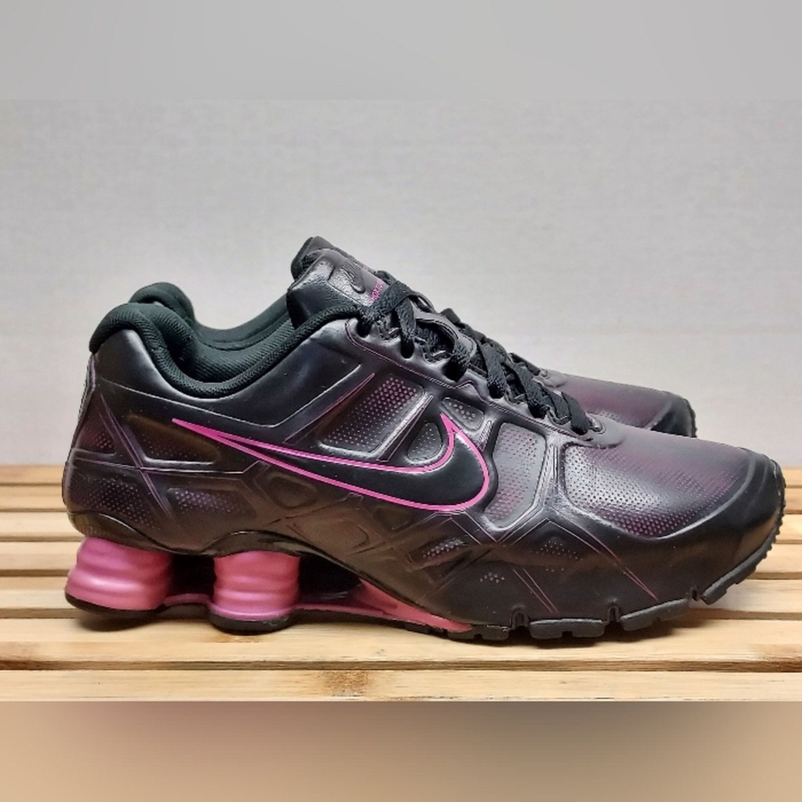 Nike Nike Womens Black Shox Turbo XII Athletic Shoes Size 9.5 Size US 9.5 / IT 39.5 - 6 Thumbnail