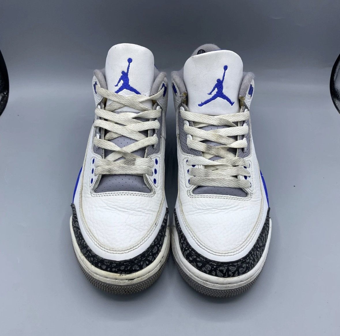 Nike Nike Air Jordan III RETRO 3 Racer Blue Cement OG 7.5 Size US 7.5 / EU 40-41 - 5 Thumbnail