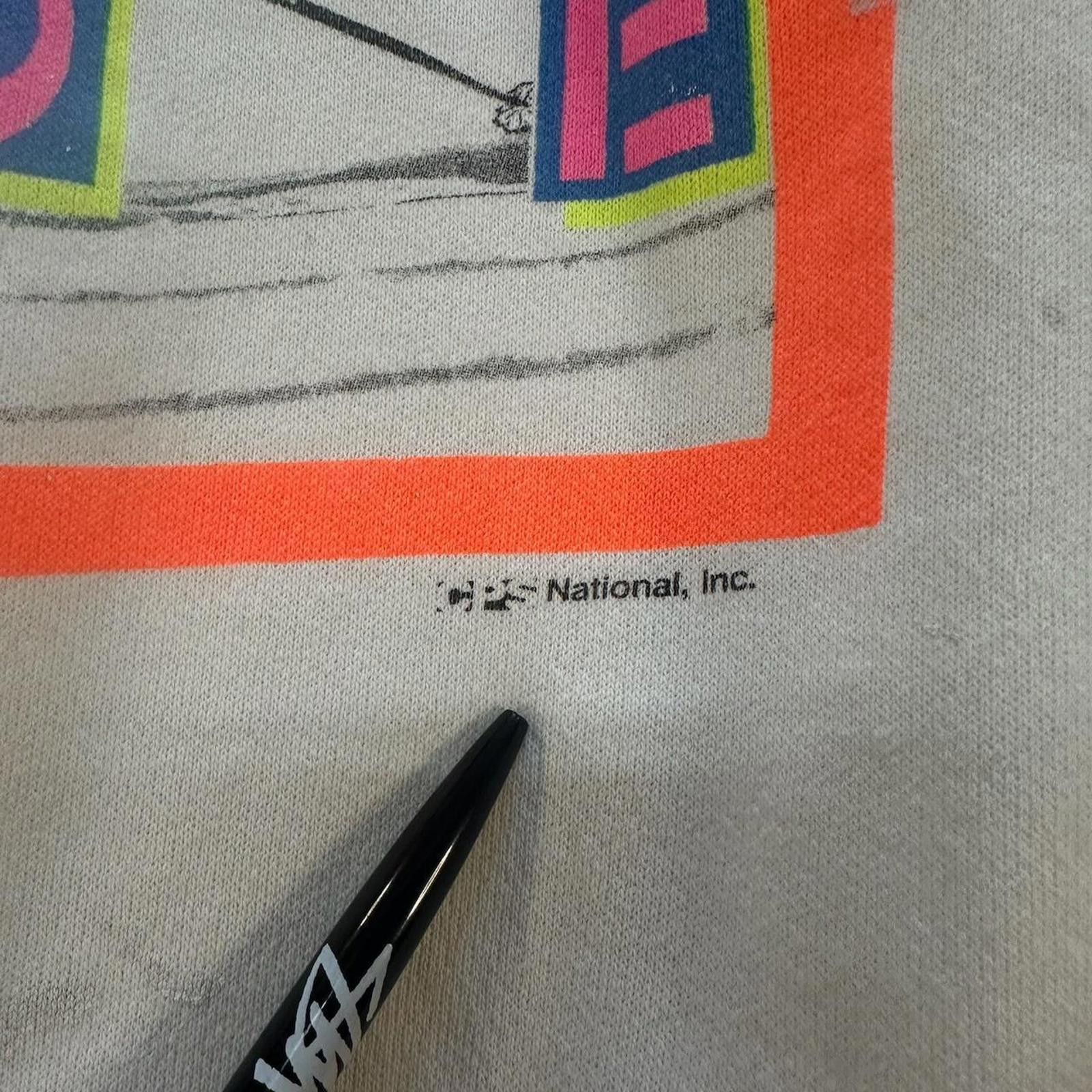 Vintage 80s Ski Crewneck Size US L / EU 52-54 / 3 - 3 Thumbnail