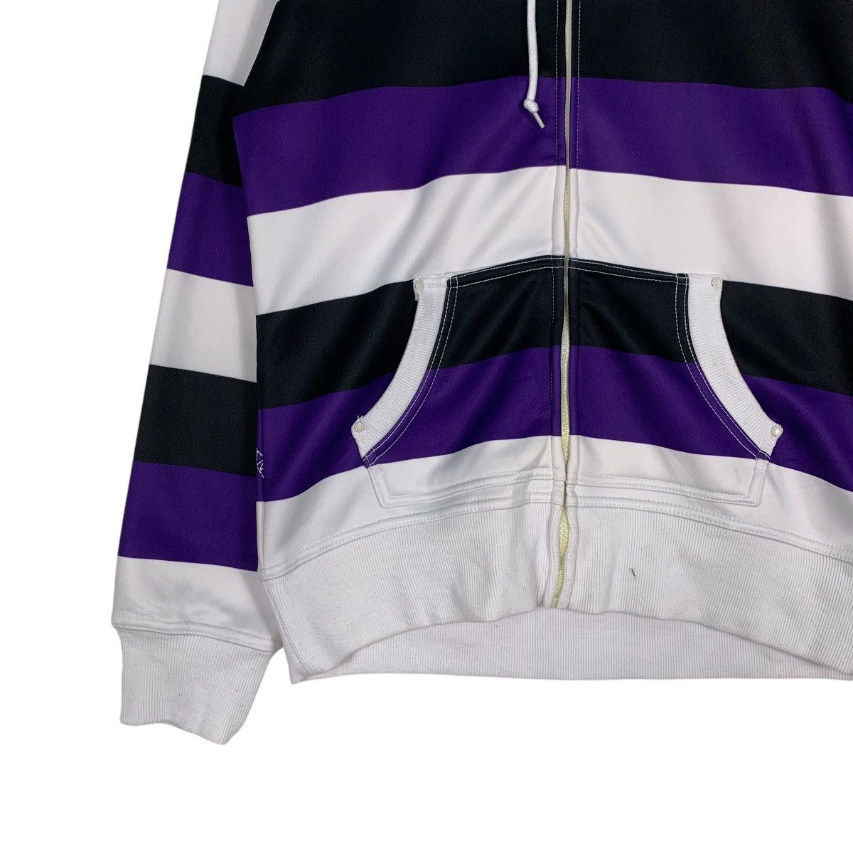 Empyre EMPYRE Striped Zipper Hoodies Sweatshirt #1249-C56 Size US L / EU 52-54 / 3 - 3 Thumbnail
