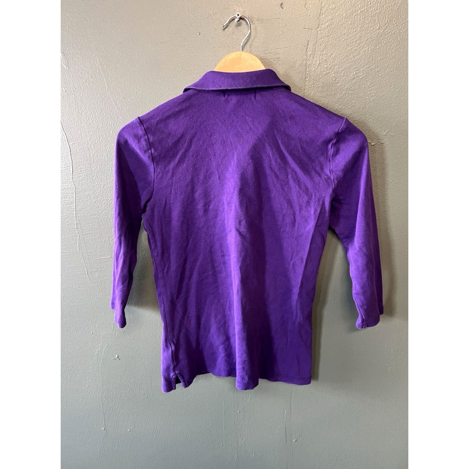 Ralph Lauren Lauren Ralph Lauren Cardigan Sweater Petite Women’s Blue 100% Cotton Long Sleeve Size PL Size L / US 10 / IT 46 - 2 Thumbnail