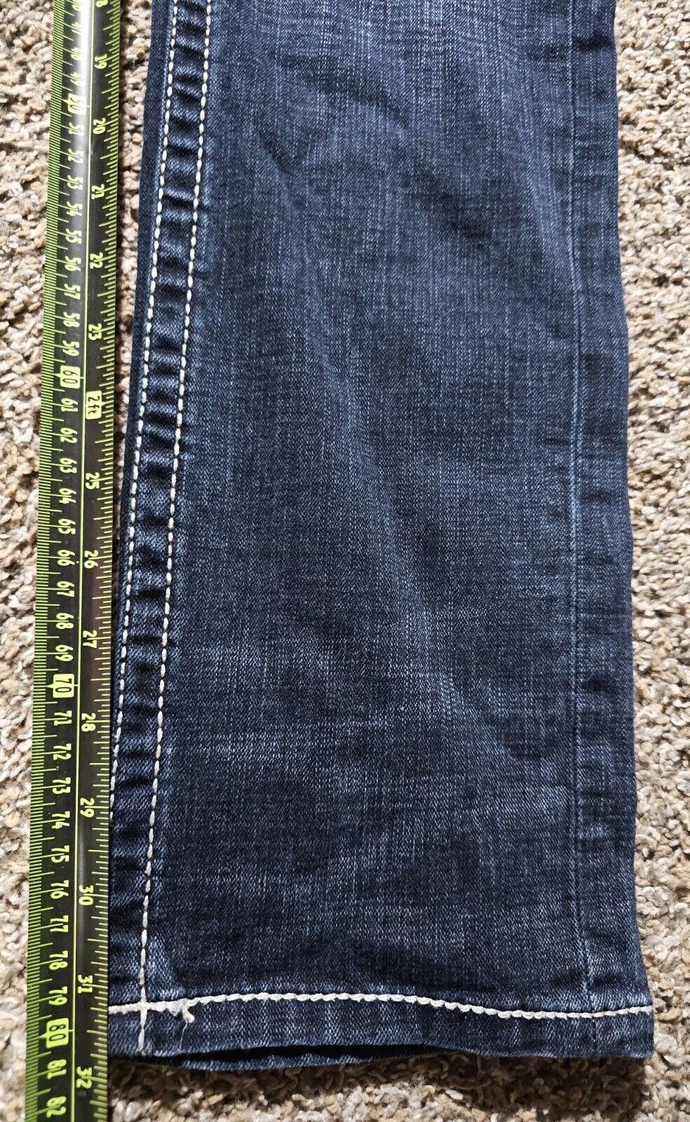Salvage BUCKLE BKE Dungarees Salvage 31x32 HAVOC Straight Slim Fit Size US 31 - 6 Thumbnail