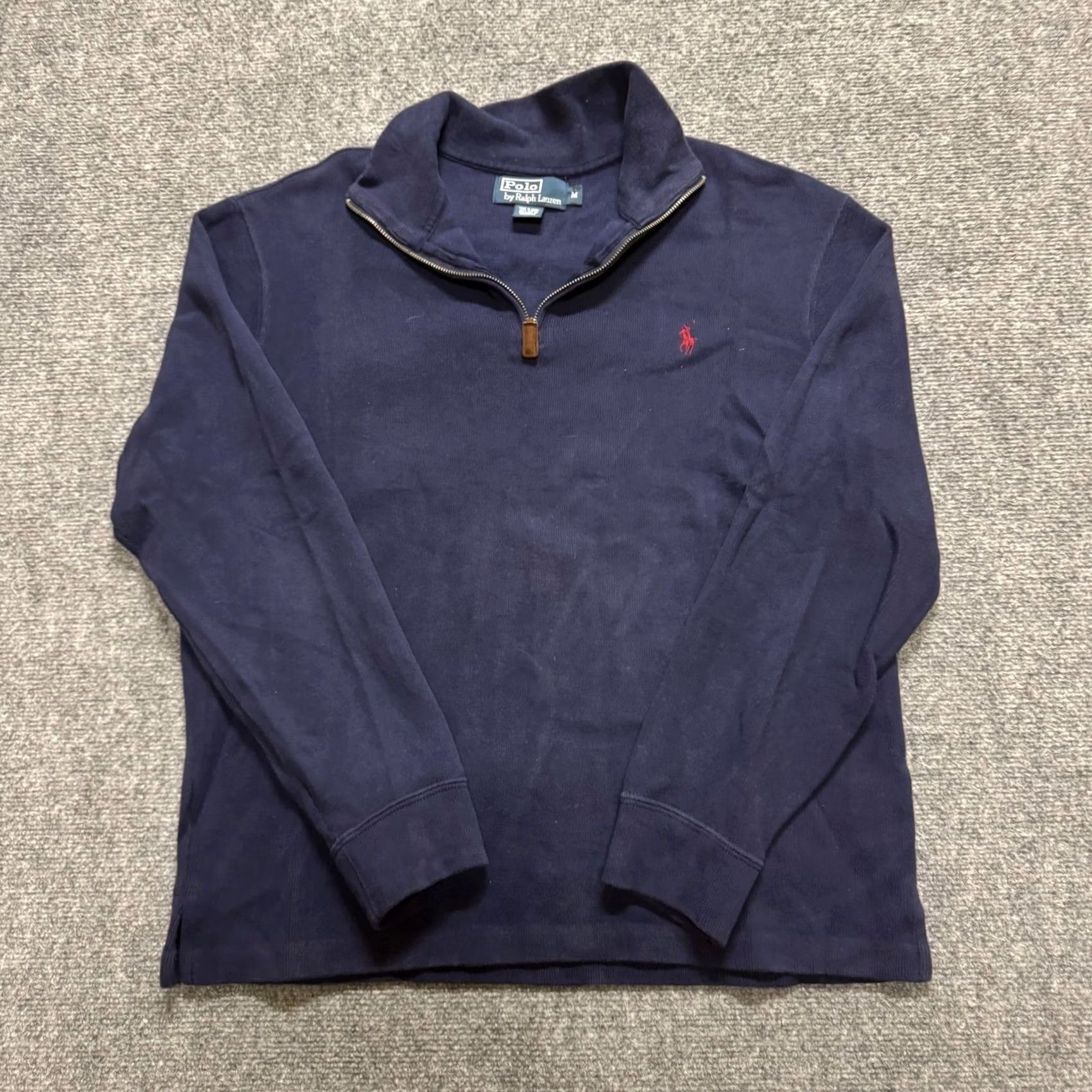 Ralph Lauren VINTAGE Polo Ralph Lauren Sweater Mens Medium Blue 1/4 Zip Mock Neck Casual Polo Ralph Lauren Shirt Mens M Blue 1/4 Zip Mock Neck Casual Women? Size US M / EU 48-50 / 2 - 2 Thumbnail