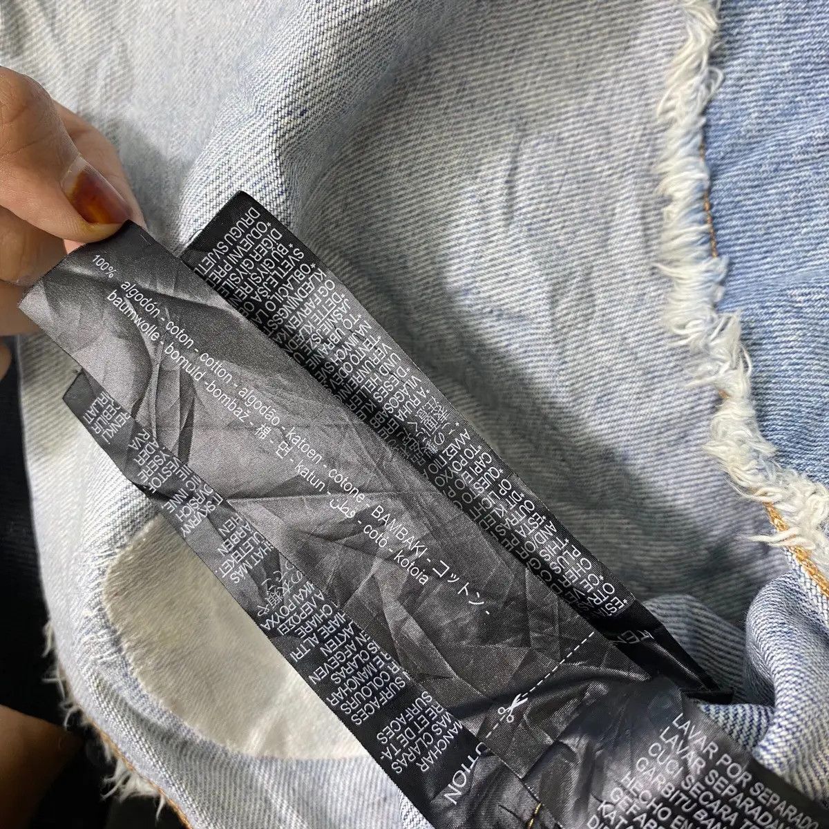 Zara Vtg ZARA MAN Relaxed Fit Distress Jeans Denim Jacket Size US L / EU 52-54 / 3 - 9 Thumbnail