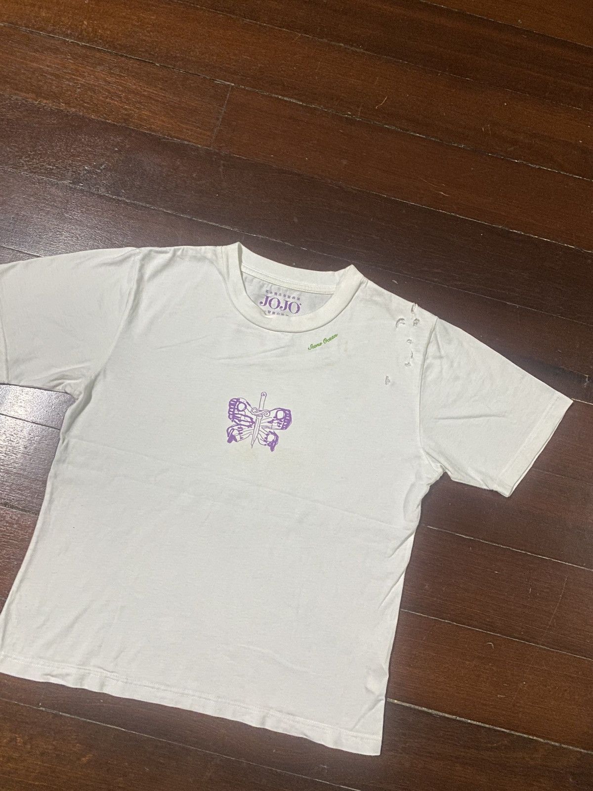Anime Jojo Bizarre Adventure Exhibition stone ocean distressed Size US L / EU 52-54 / 3 - 11 Thumbnail