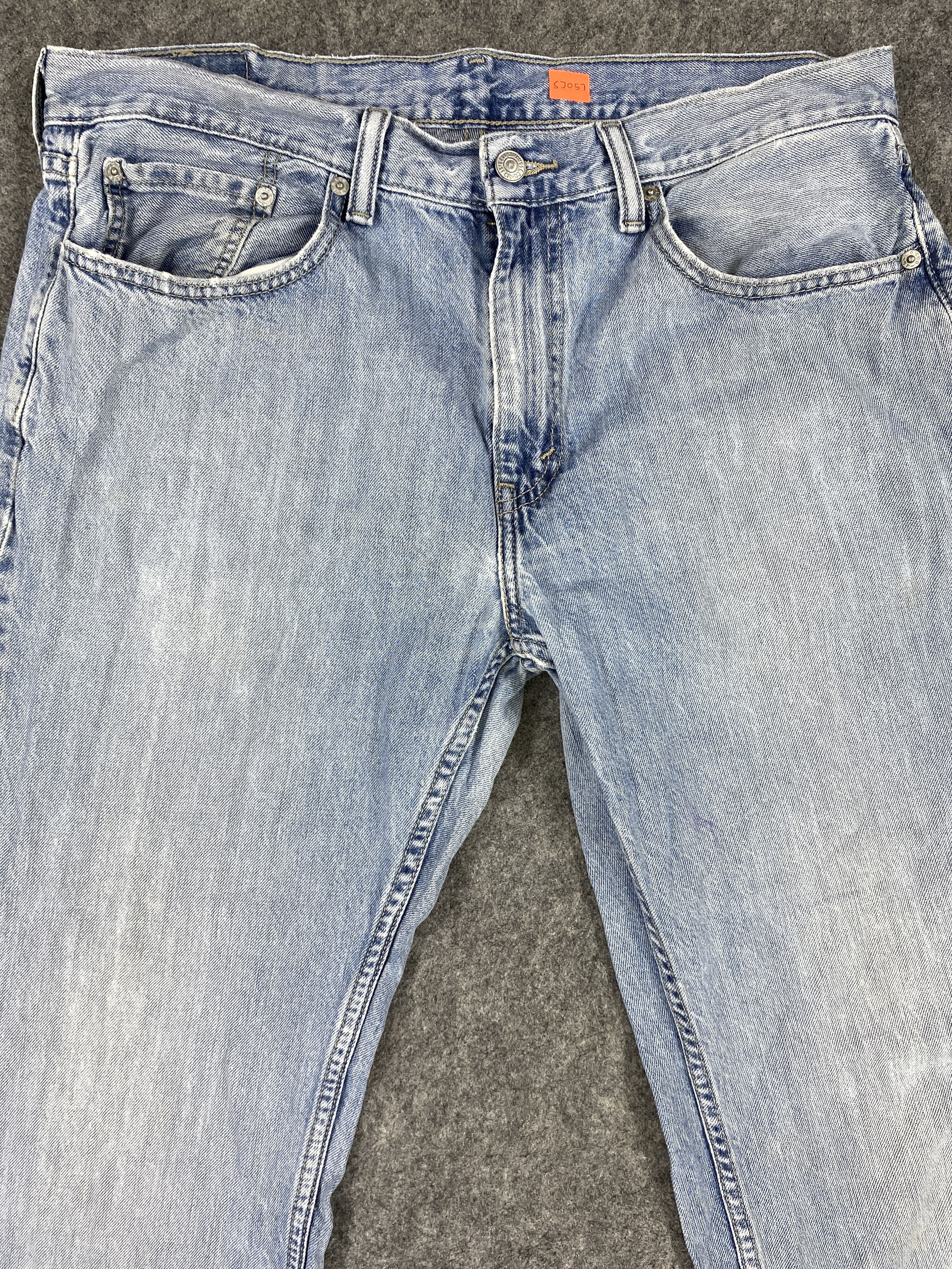 Levi's Light Blue Wash Vintage Levi's 559 35x32 Denim -SJ057 Size US 35 - 3 Thumbnail
