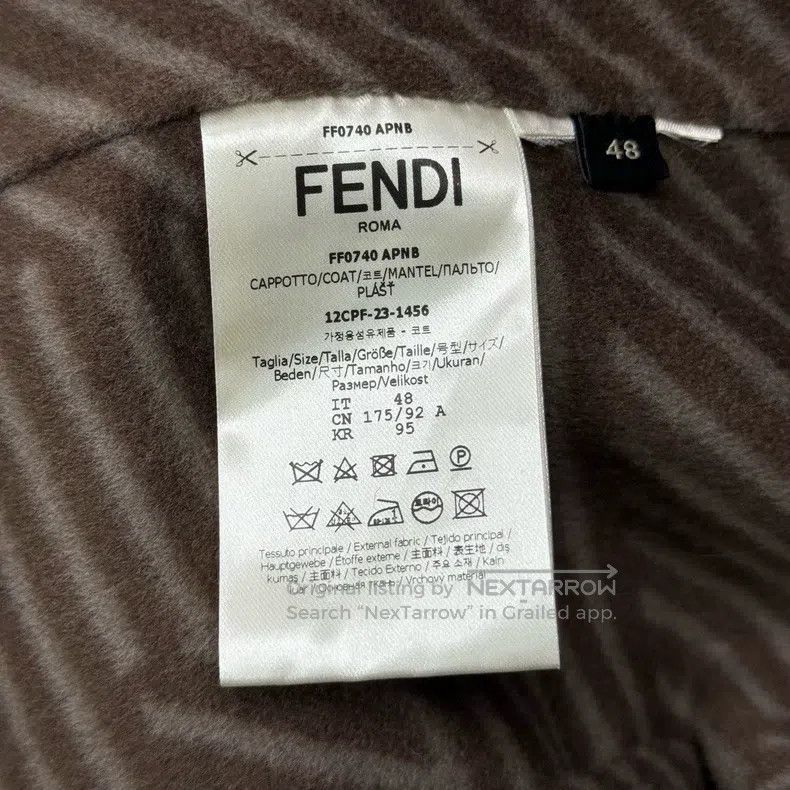 Fendi Fendi Cashmere cloak coat Size US M / EU 48-50 / 2 - 6 Thumbnail
