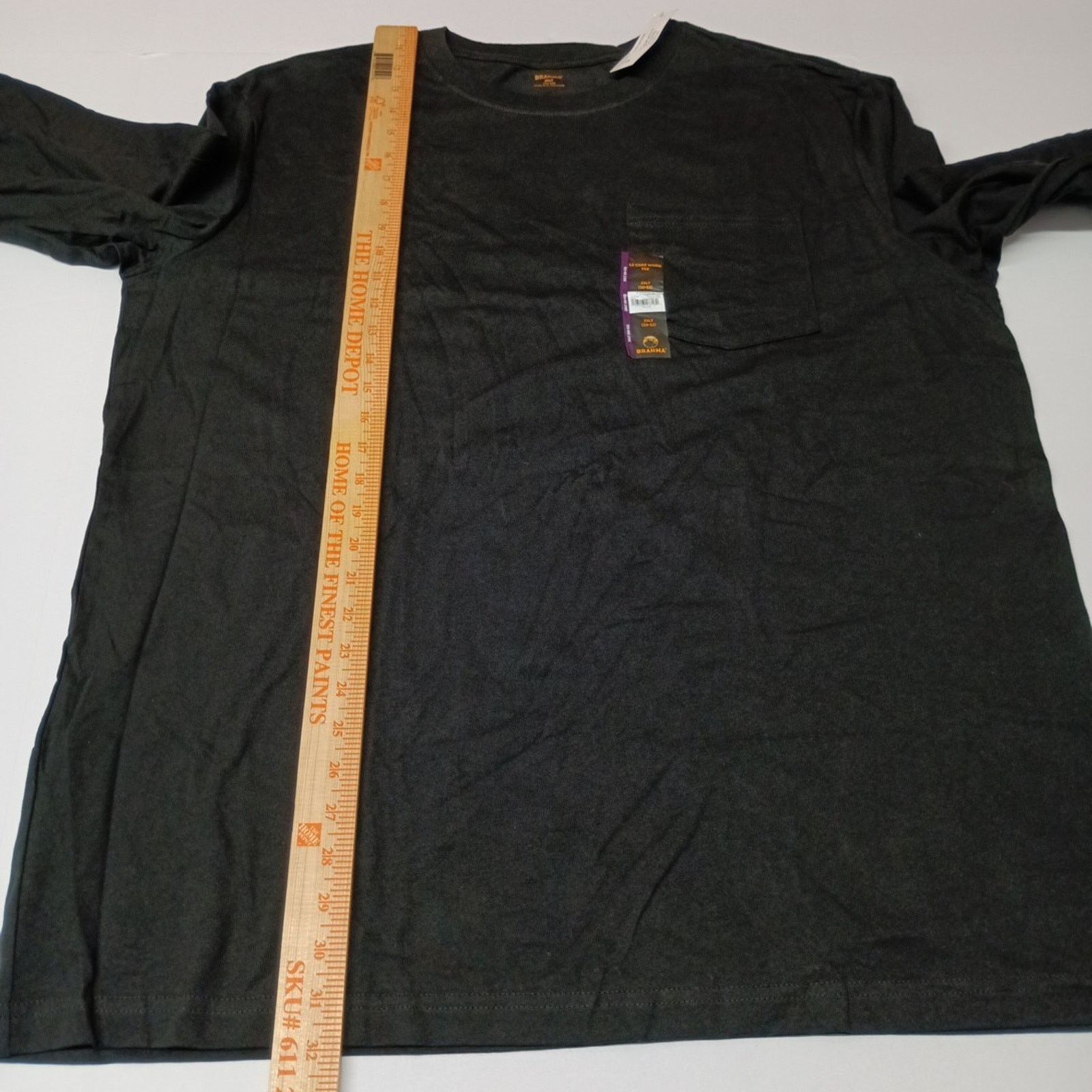 Other 2 Brahma Long Sleeve Work T-Shirt 2XLT 50-52 White And Black Size US XXL / EU 58 / 5 - 7 Thumbnail