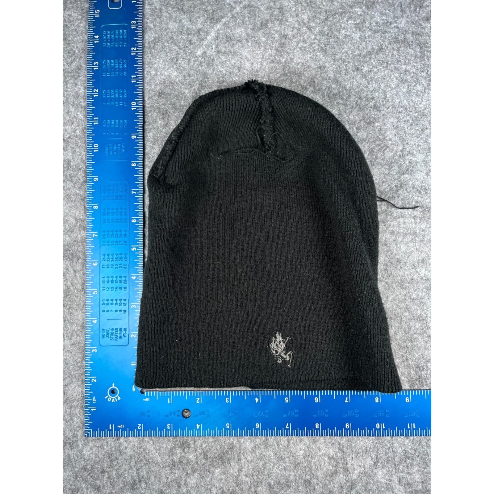 Vintage US Polo ASSN Beanie Toque Adult One Size Black Knit Acrylic Pony Embroidered Size US M / EU 48-50 / 2 - 5 Thumbnail