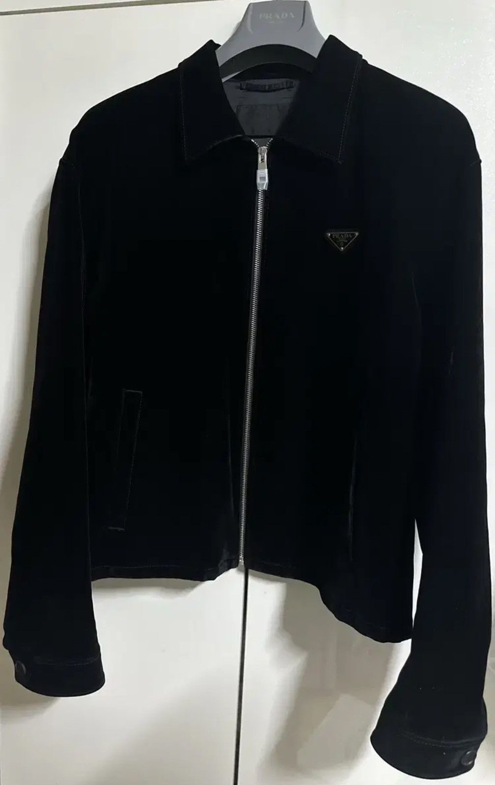 Prada Prada Velvet jacket Size US XL / EU 56 / 4 - 1 Thumbnail