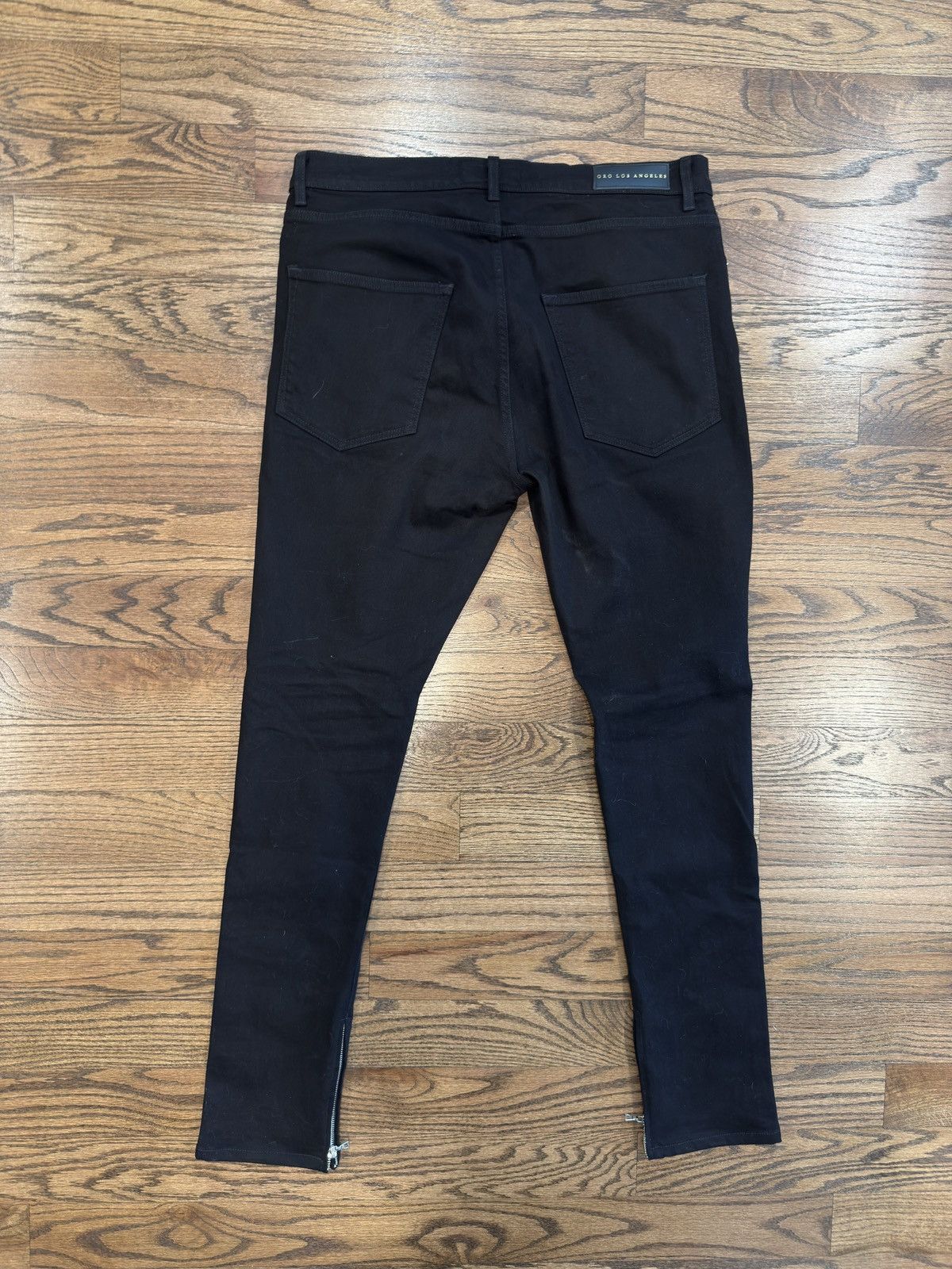 Oro Los Angeles Oro Los Angeles THE CLASSIC BLACK DENIM 34x32 Size US 34 / EU 50 - 5 Thumbnail
