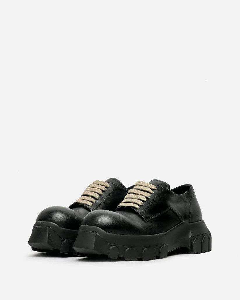 Rick Owens o1s1v1r1oon0825 Lace Up Tractor in Black Size US 11 / EU 44 - 5 Thumbnail