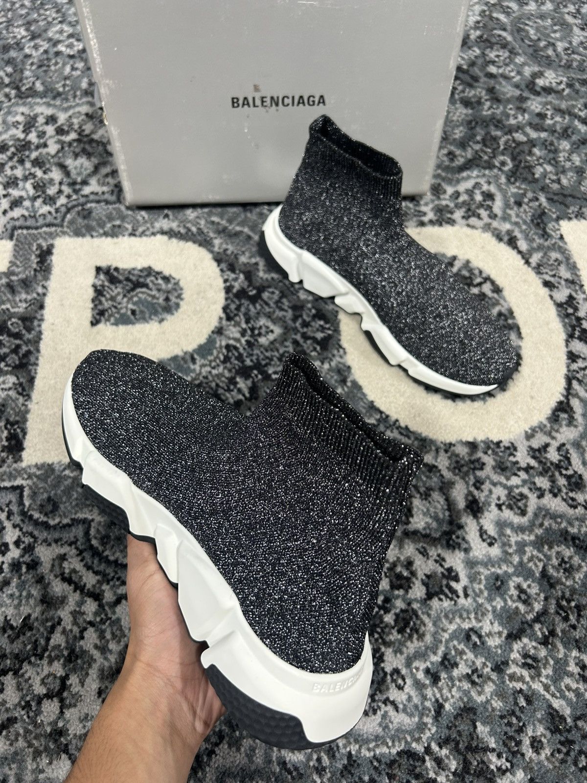 Balenciaga Balenciaga Sock Runners Size 9US/42EU Size US 9 / EU 42 - 3 Thumbnail