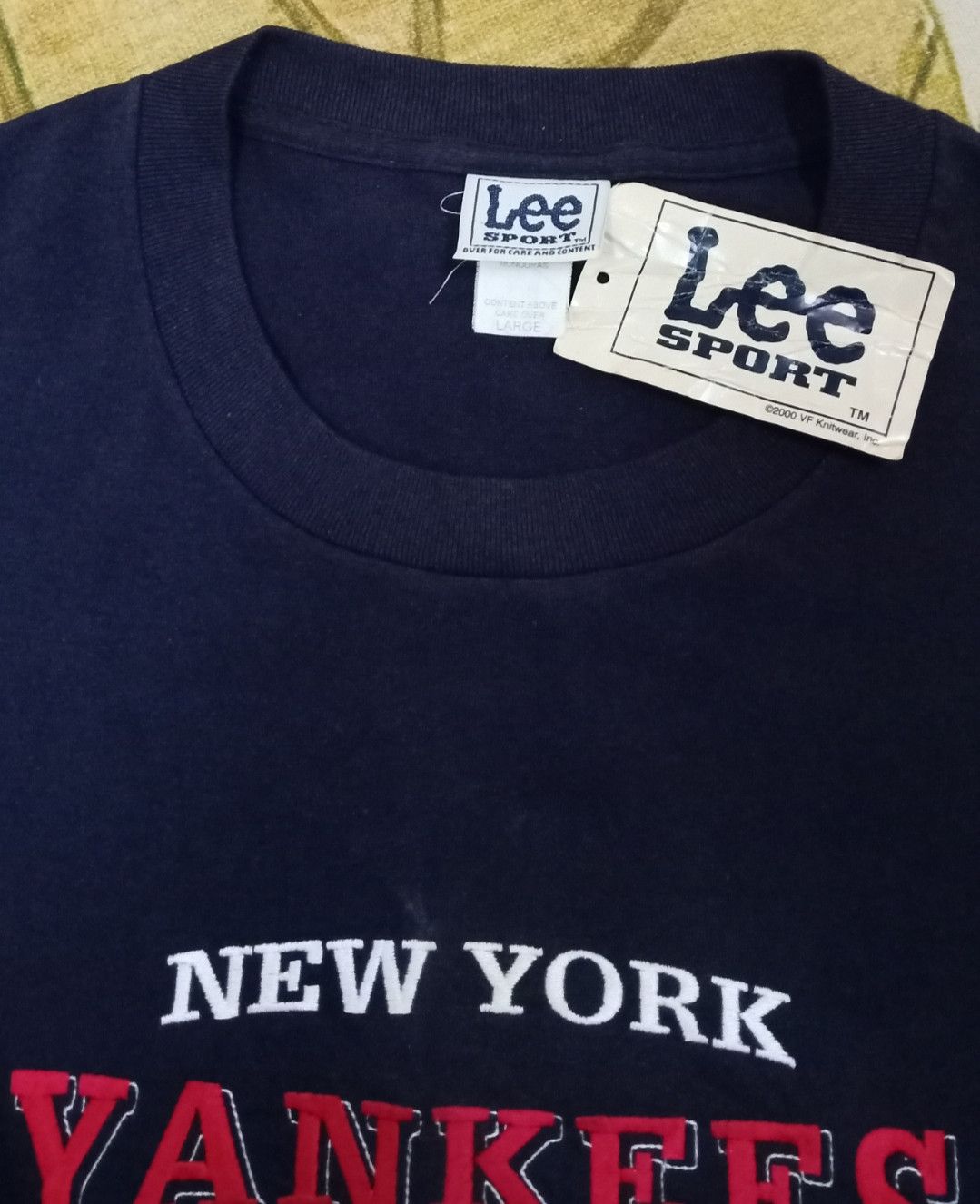 MLB × New York Yankees × Vintage Vintage y2K MLB New York Yankees T-shirt Size US XL / EU 56 / 4 - 11 Thumbnail